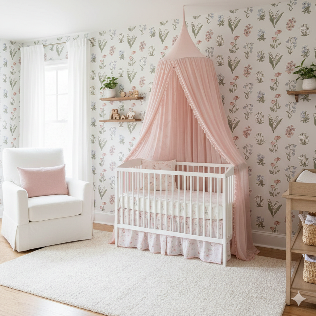 Holly Wallpaper by Anna H Design