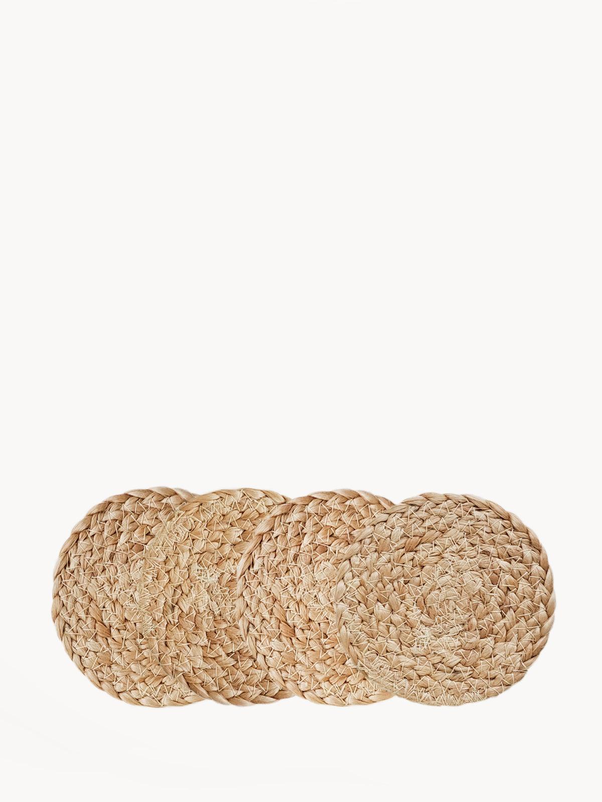 Kata Natural Drink Coaster (Set of 4) - PRHOMZ