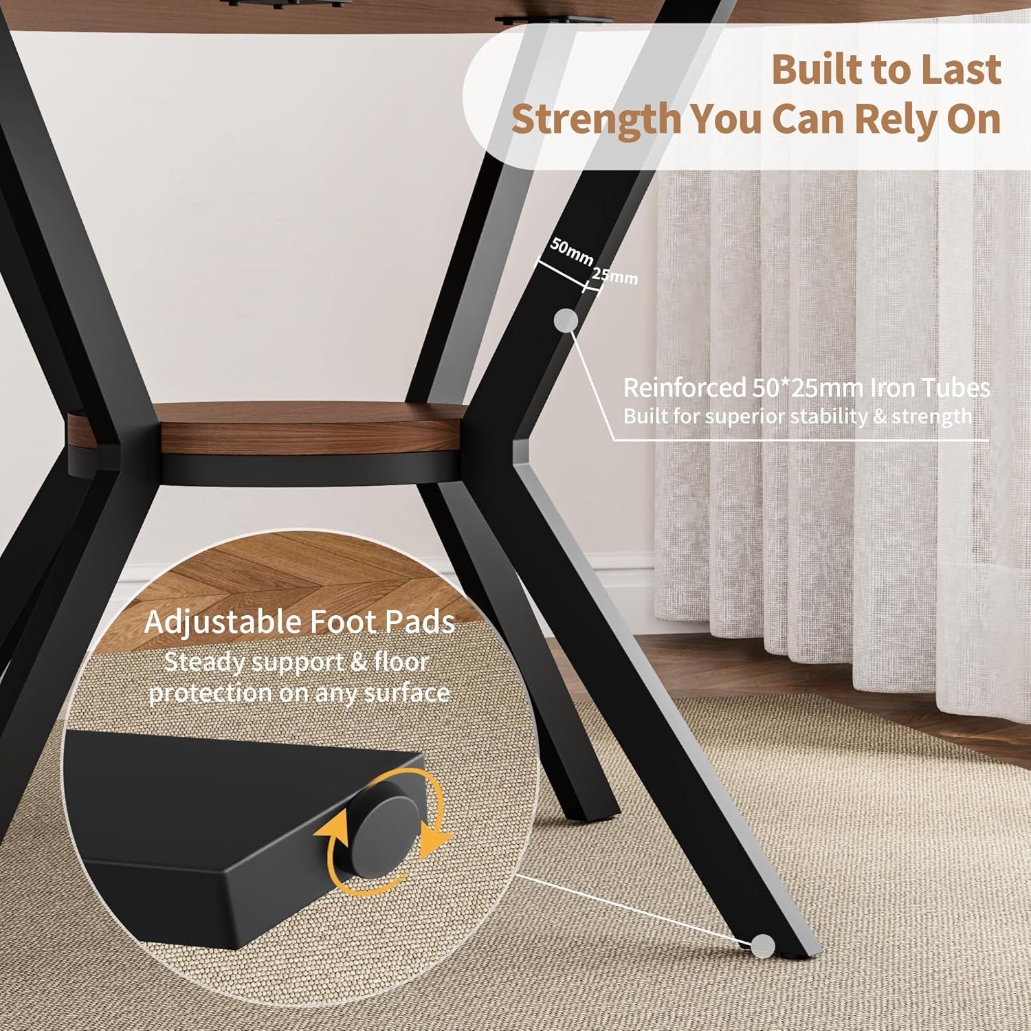 42 Inch Round Dining Table Walnut With Built In Storage