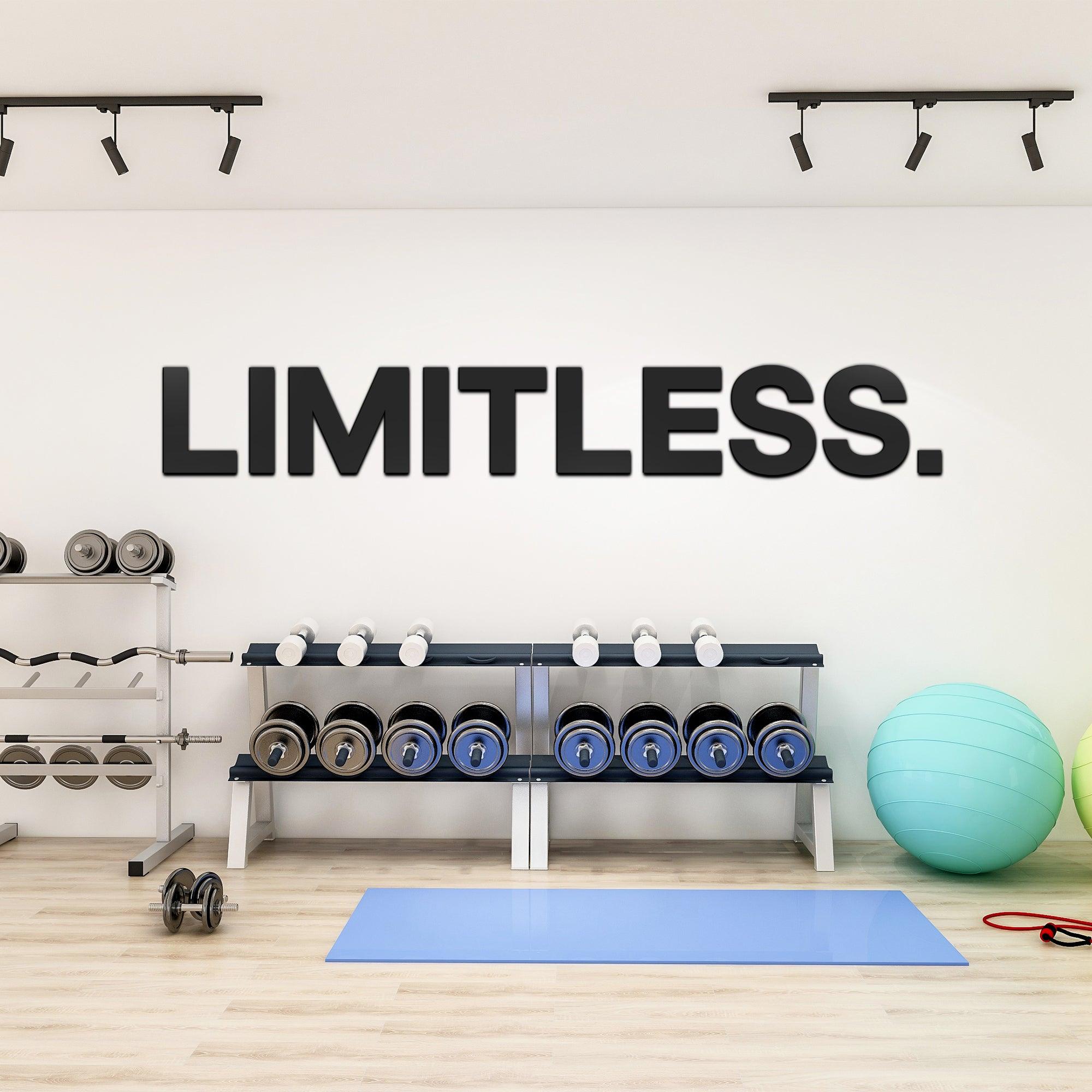 Limitless 3D Gym Wall Art - PRHOMZ