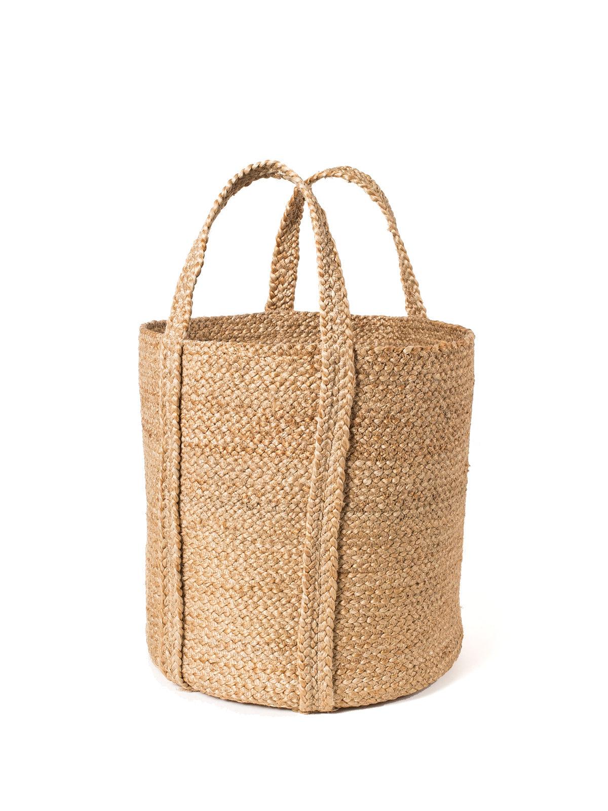 Kata Basket with handle - Natural - PRHOMZ