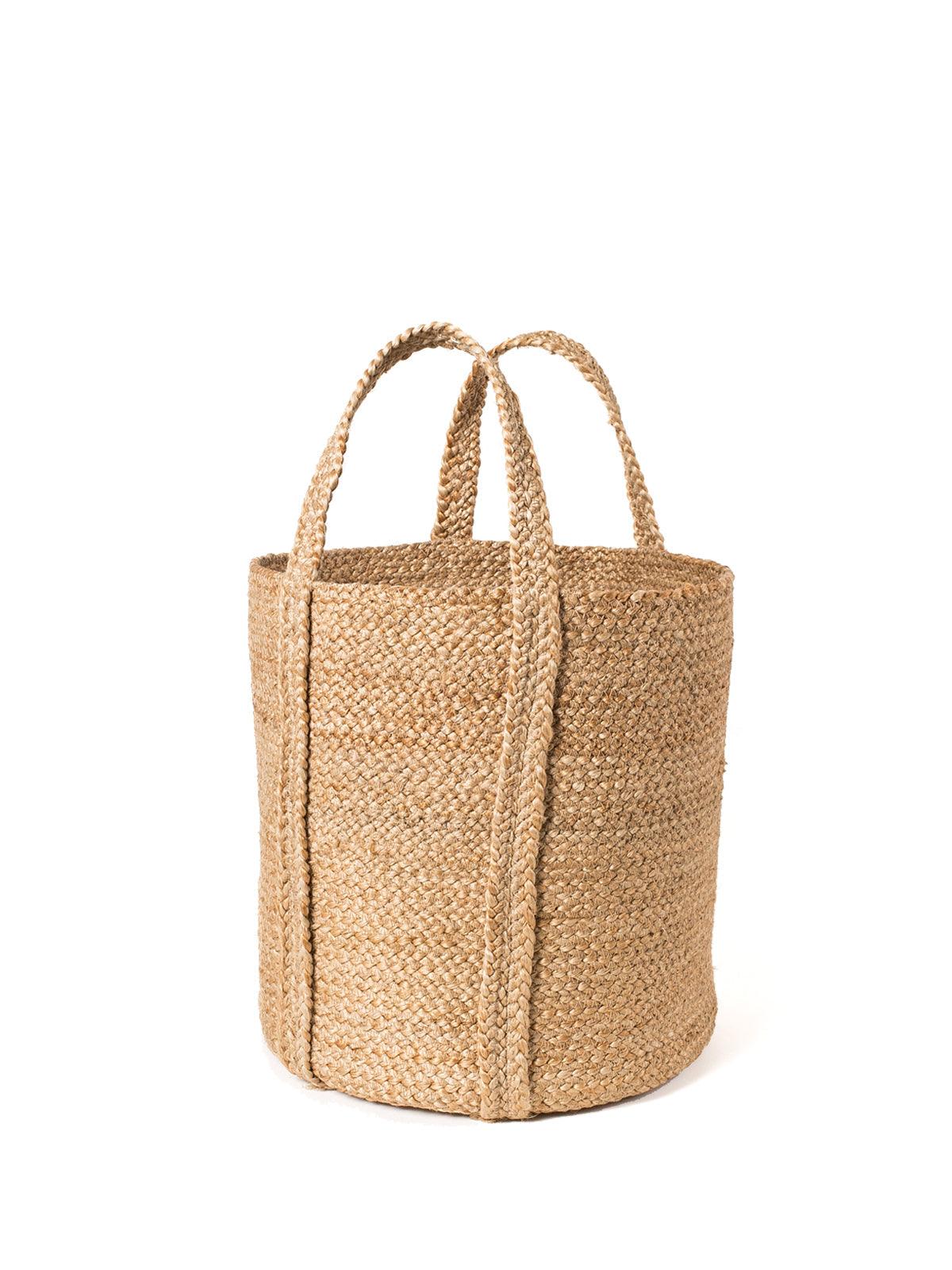 Kata Basket with handle - Natural - PRHOMZ