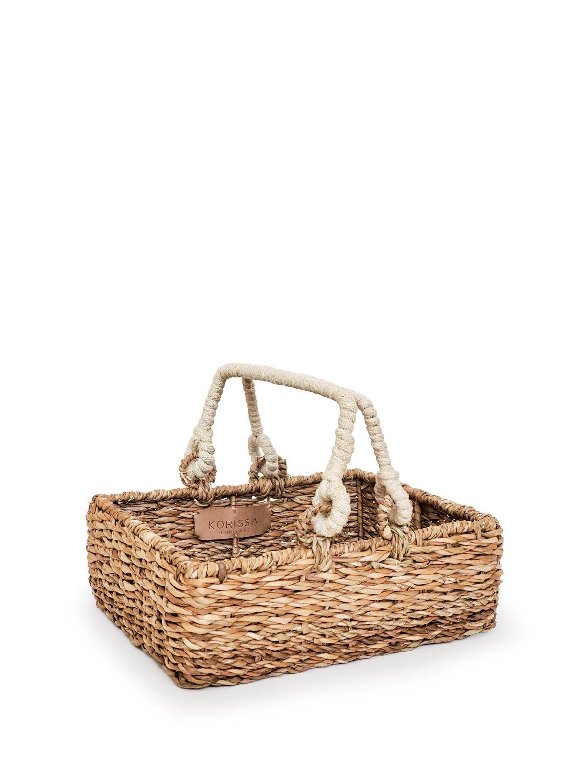 Savar Storage Basket With Handle - PRHOMZ