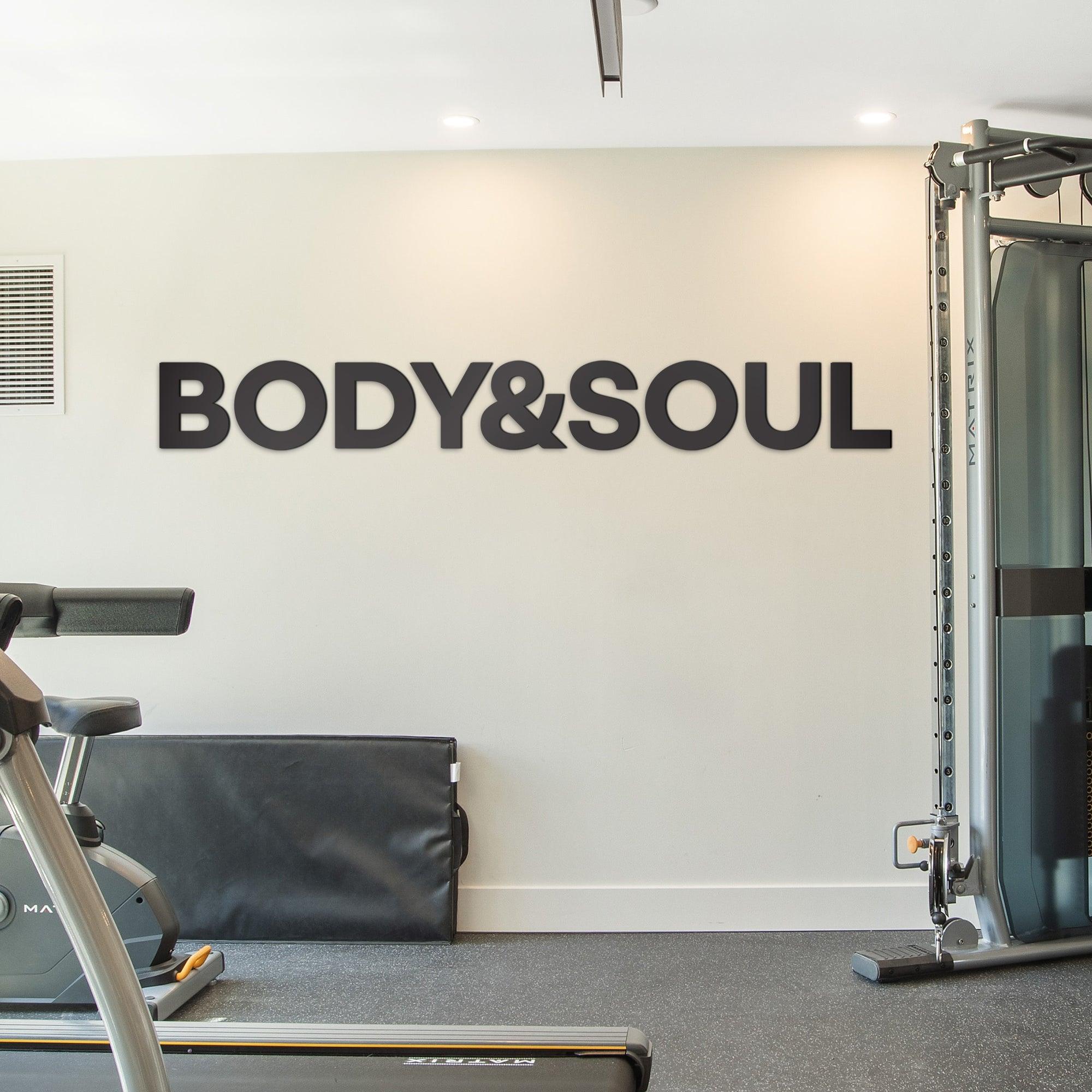 Body & Soul 3D Training Room Decor - PRHOMZ