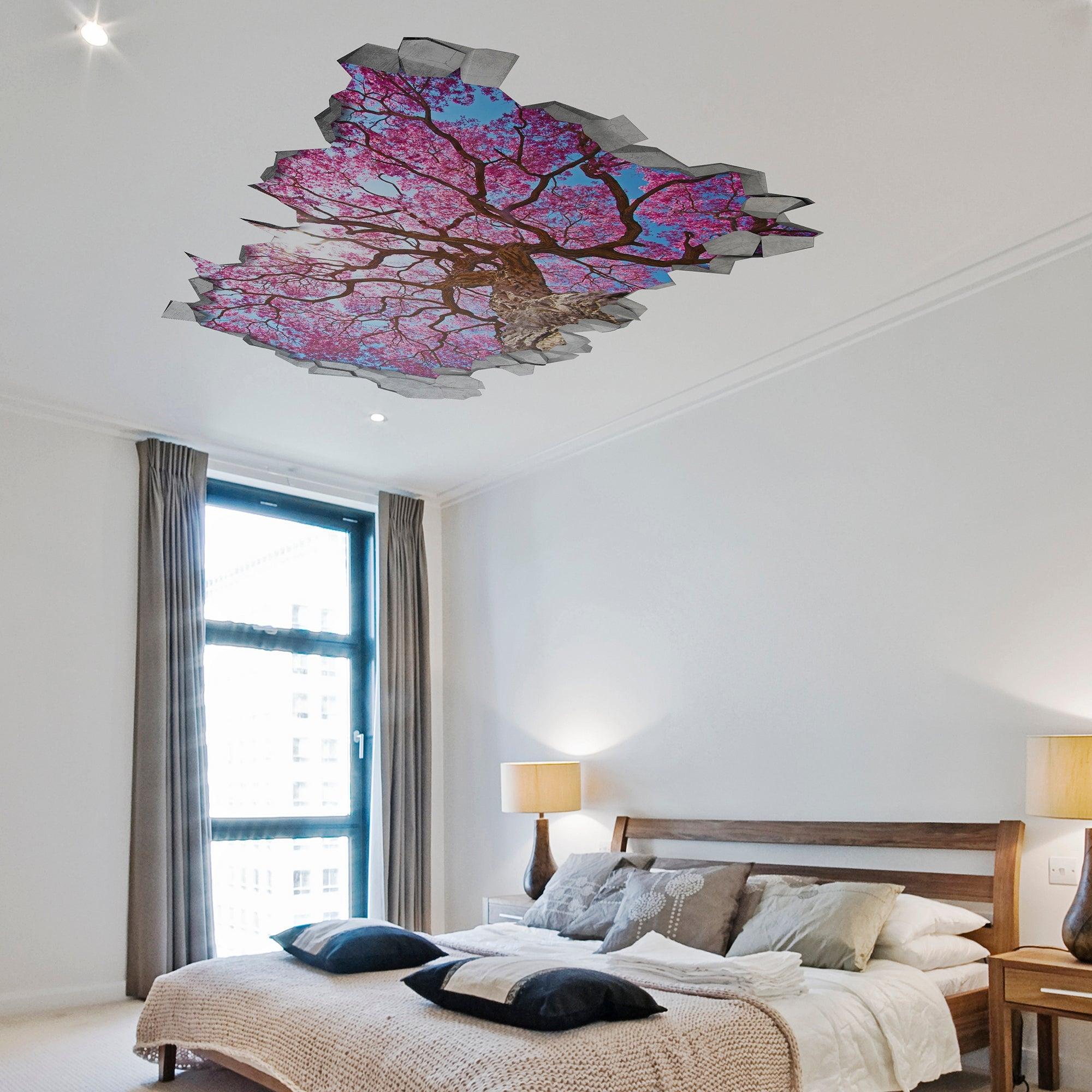 Sakura Cherry Tree Ceiling Decal - PRHOMZ