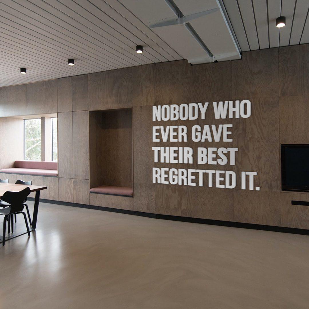 Give Your Best 3D Office Wall Decoration - PRHOMZ