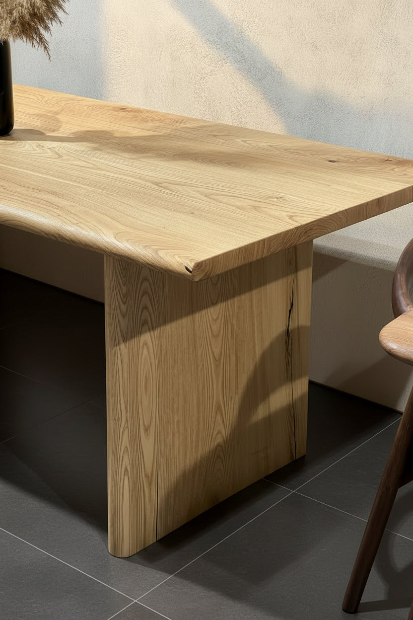 Minimal Solid Dining Table