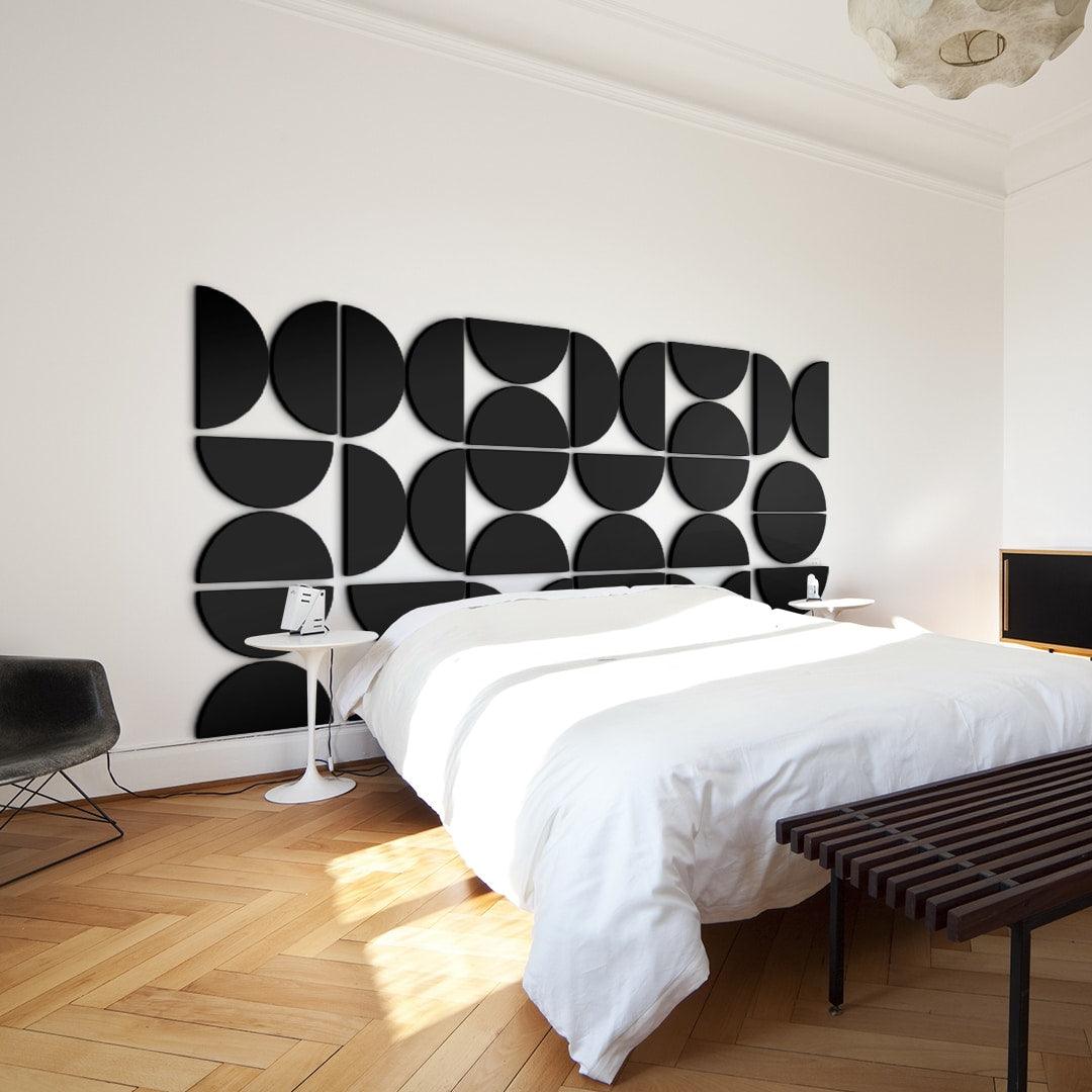 Semi-Circles Wall 3D - PRHOMZ