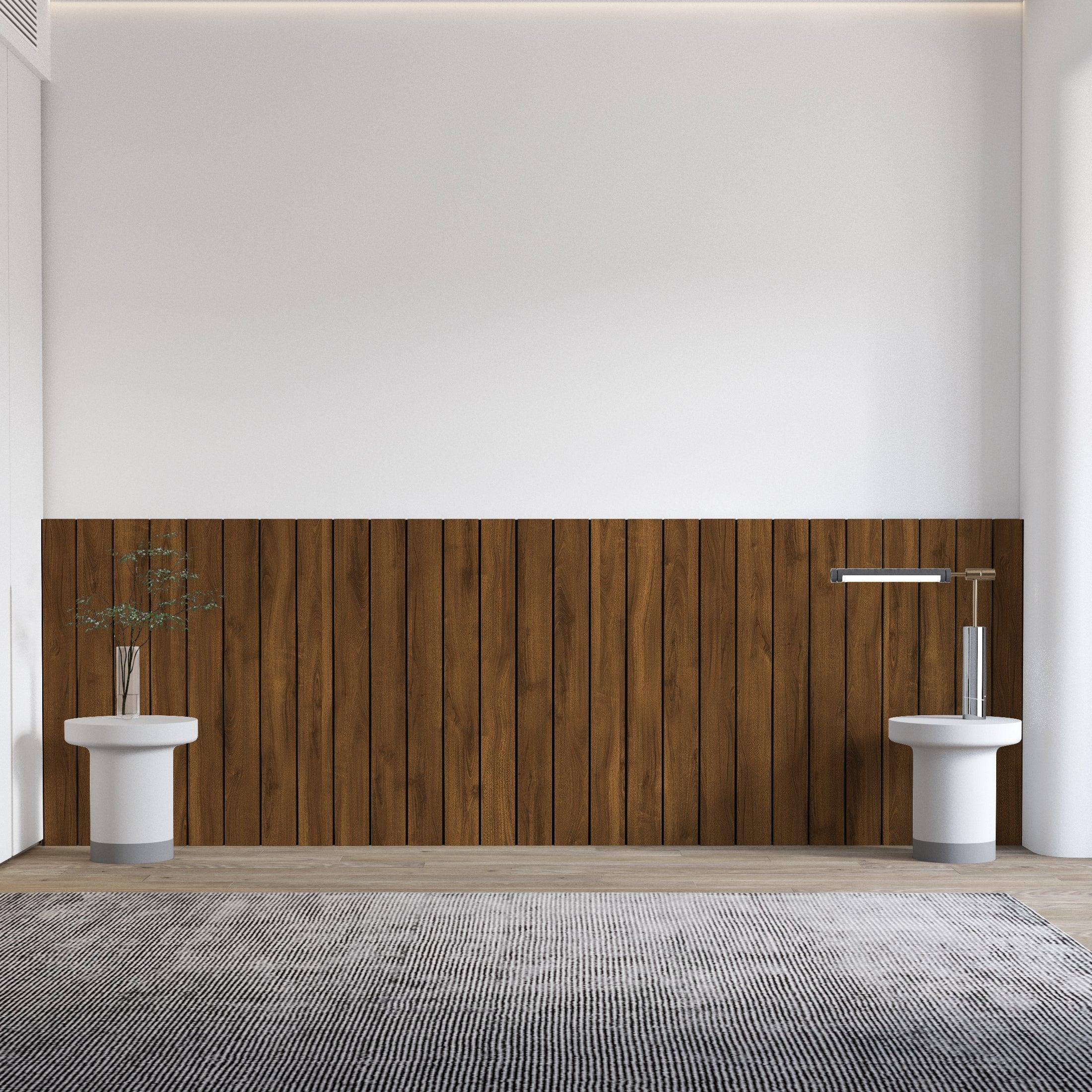 Dark Wood Headboard Bars - PRHOMZ