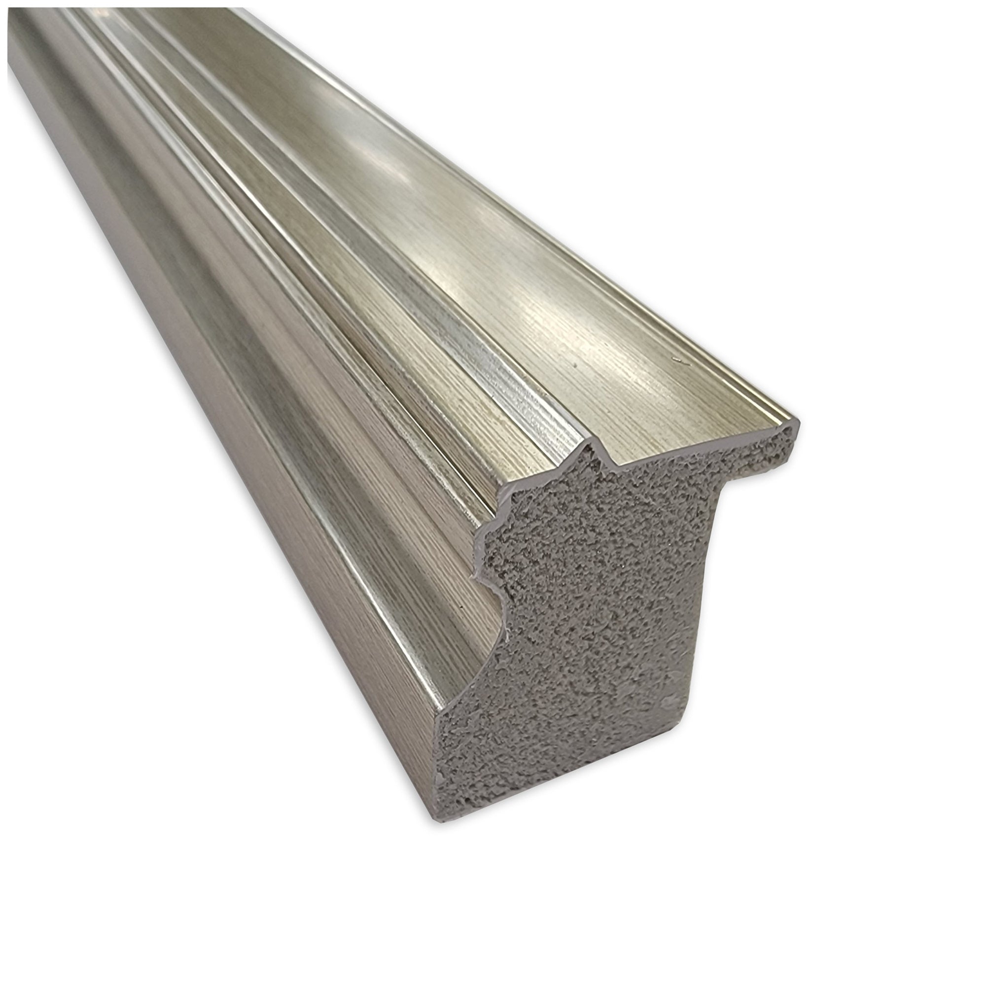 Framed Art Rich Blue Watery Abstract by The Creative Bunch Studio