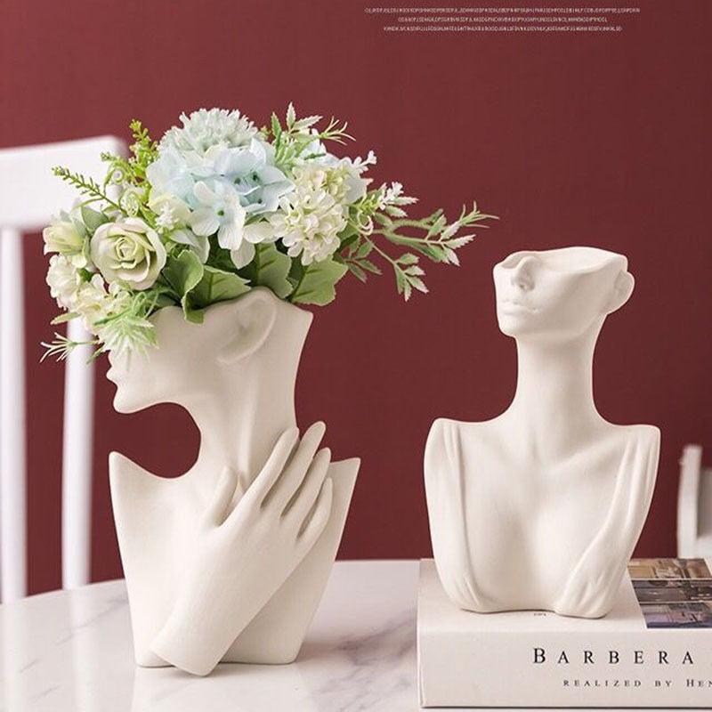 Art Sculpture Ceramic Vases - PRHOMZ