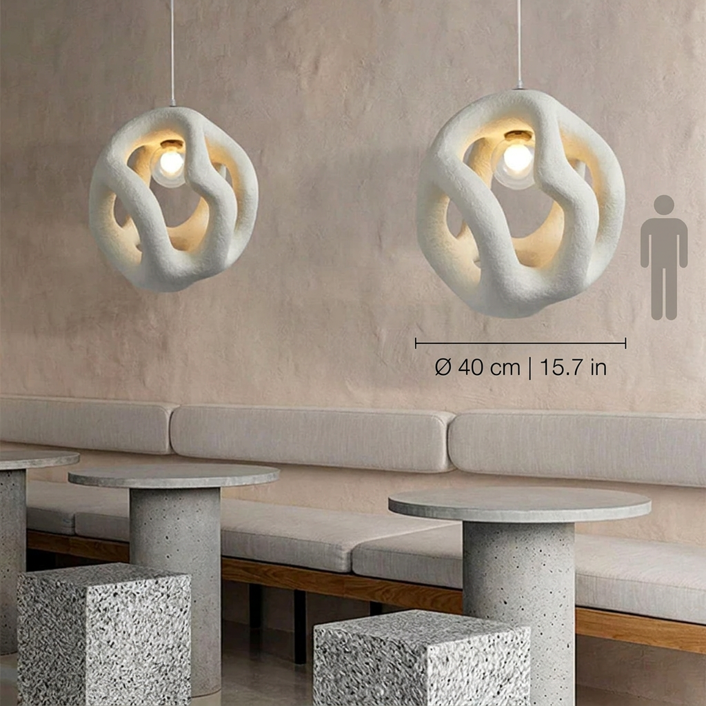 Wabi Sabi Pendant Light Scandinavian Minimalist Hanging Lamp