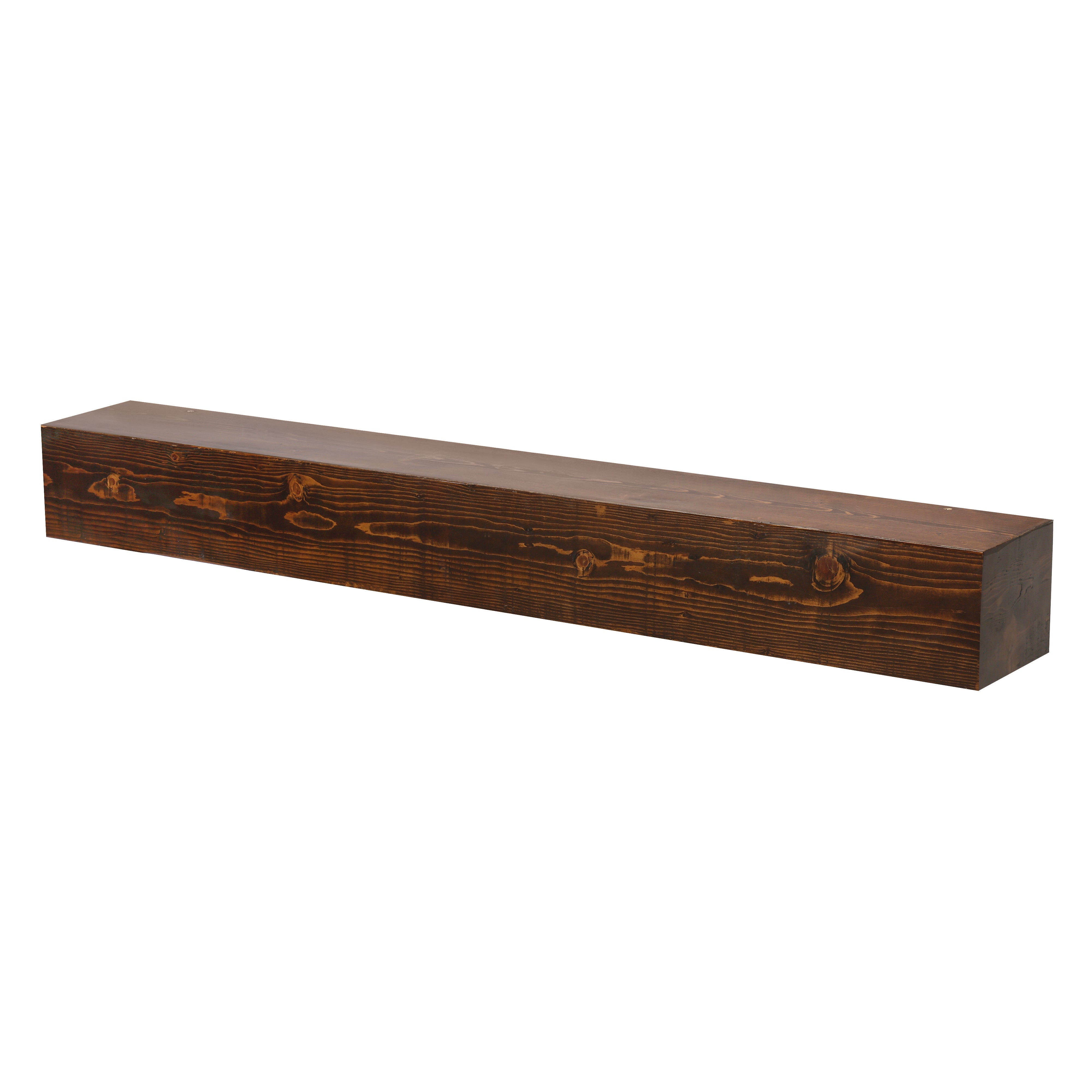 Barn Beam Fireplace Mantel Shelf