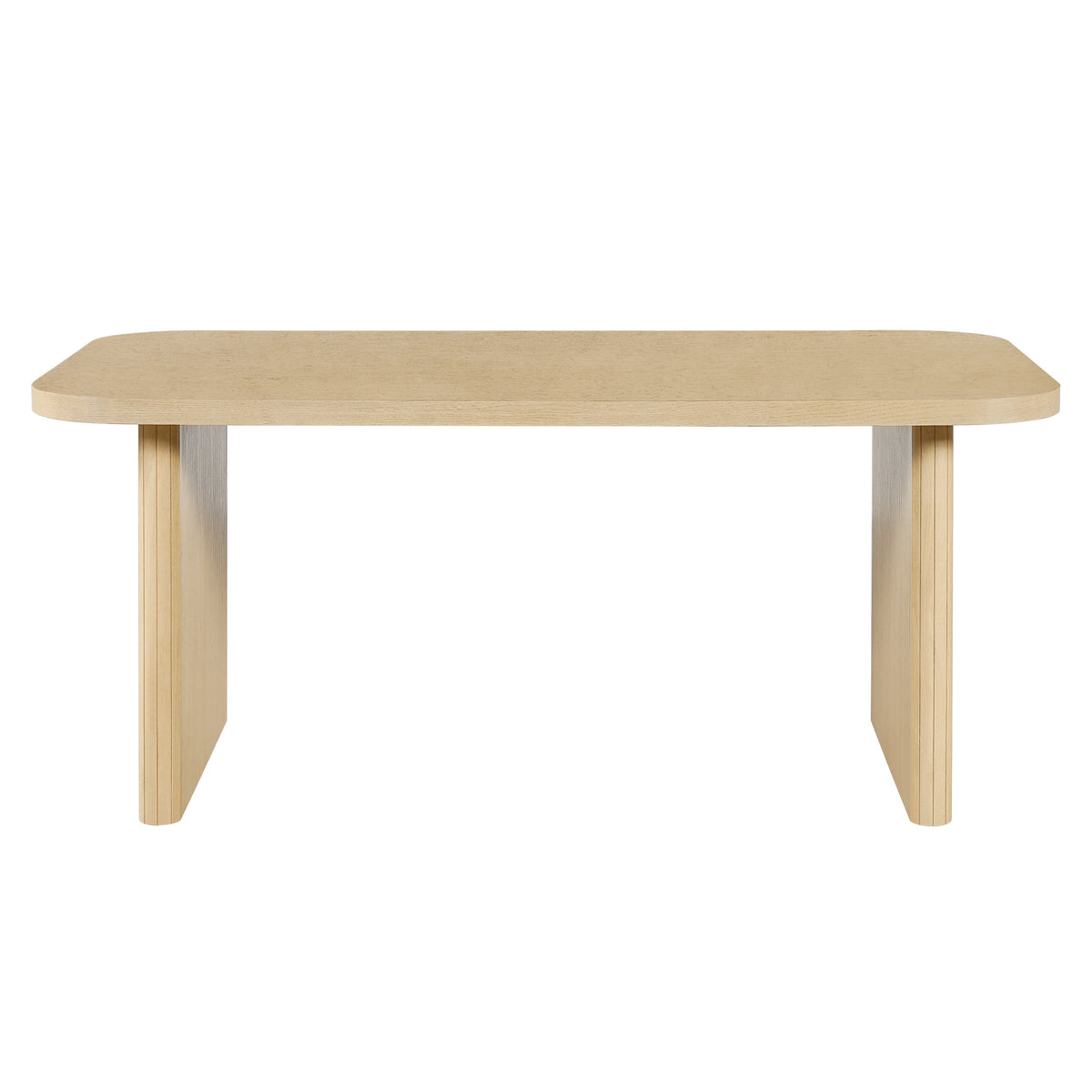 68.75" Wood Dining Table Set with 4 Chairs