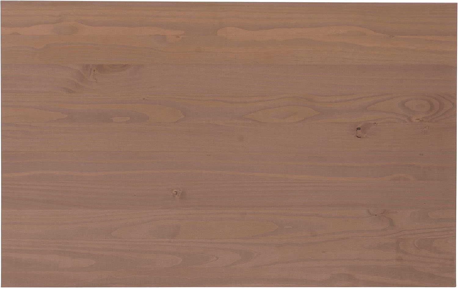 Black Pecan Five Seat Dining Set With Storage Benches