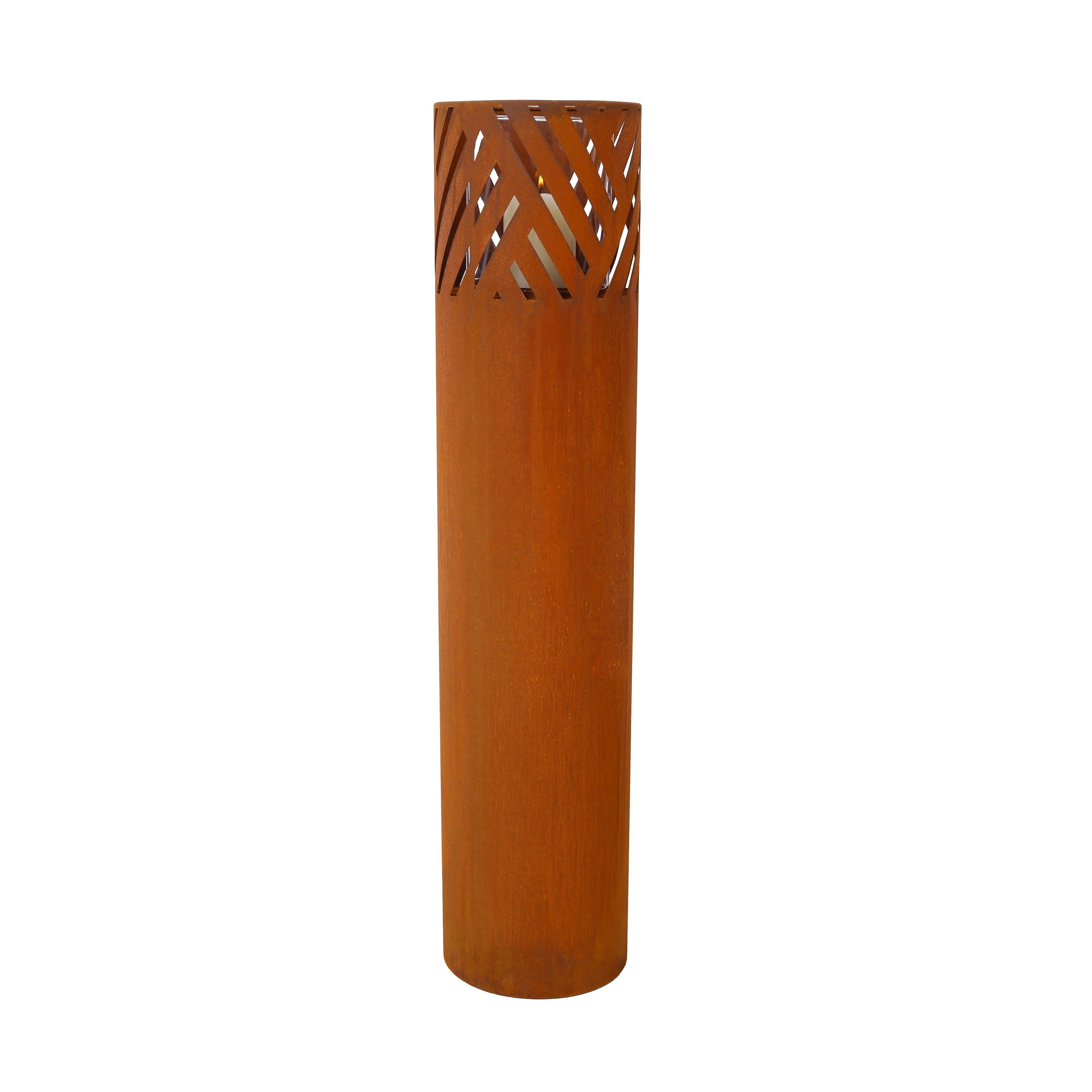 Lantern Column, Set of 2, Decorative Columns for Outdoor and Indoor Use