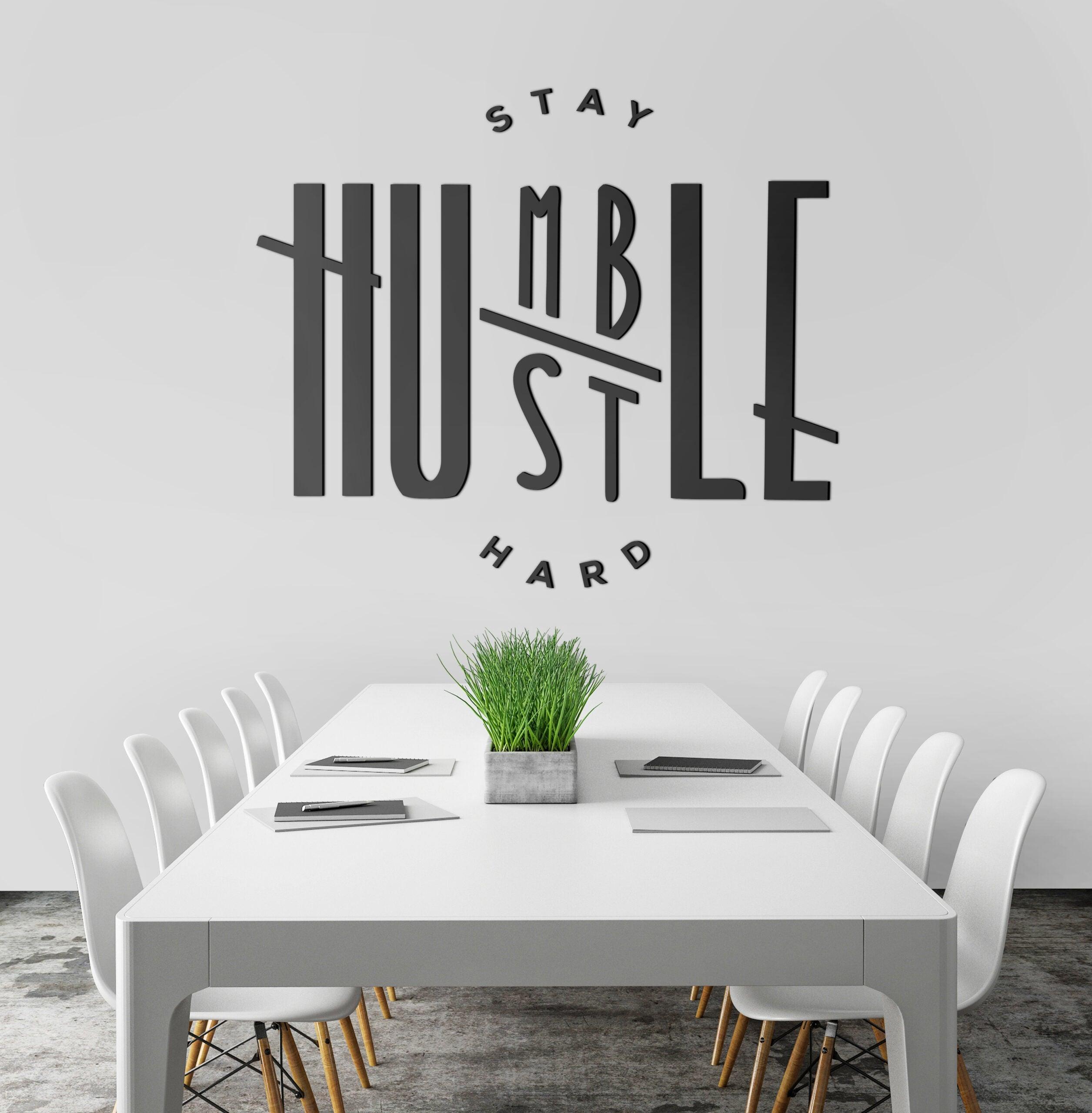 Humble 3D Office Wall Decor - PRHOMZ