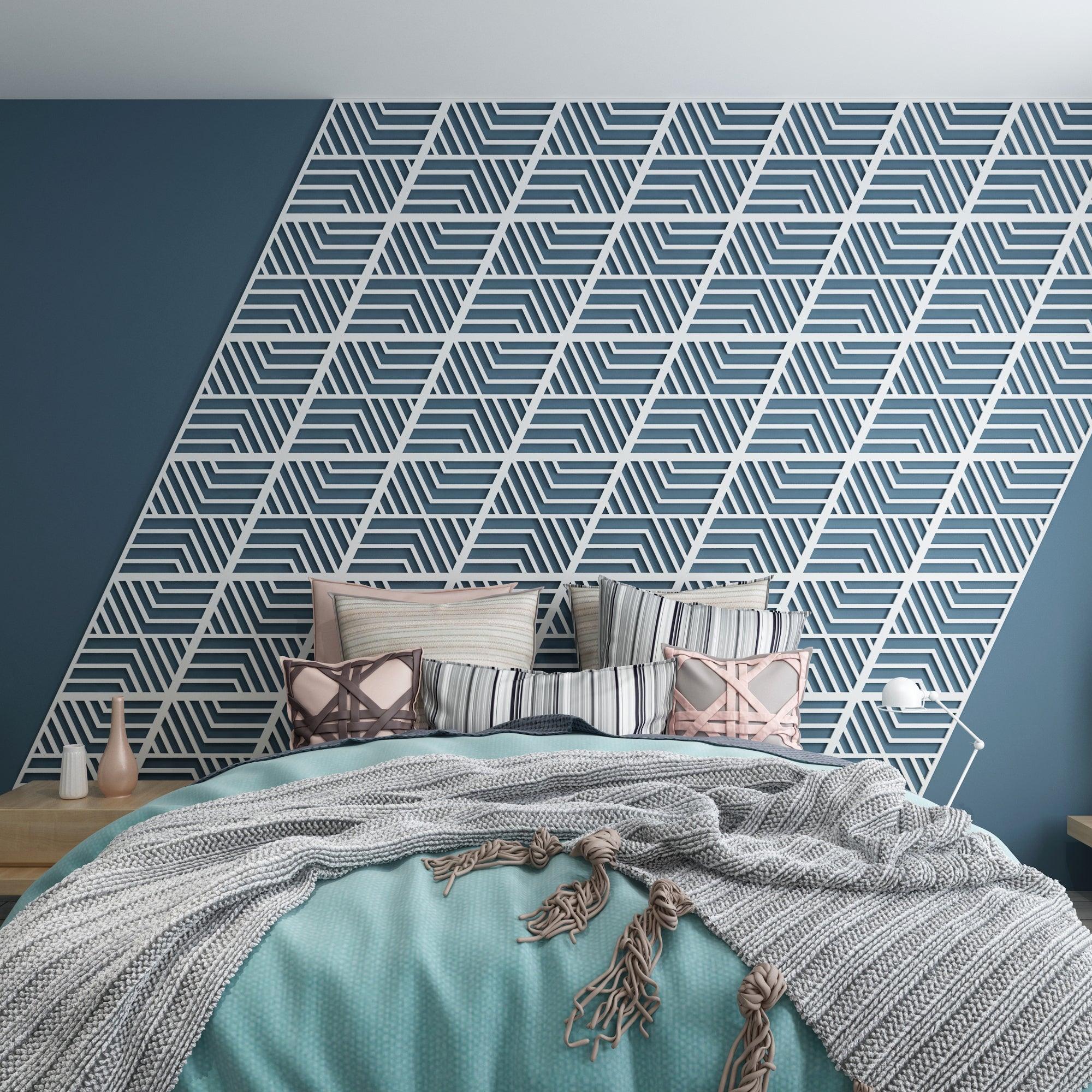 Parallelogram 3D Wall Panels - PRHOMZ