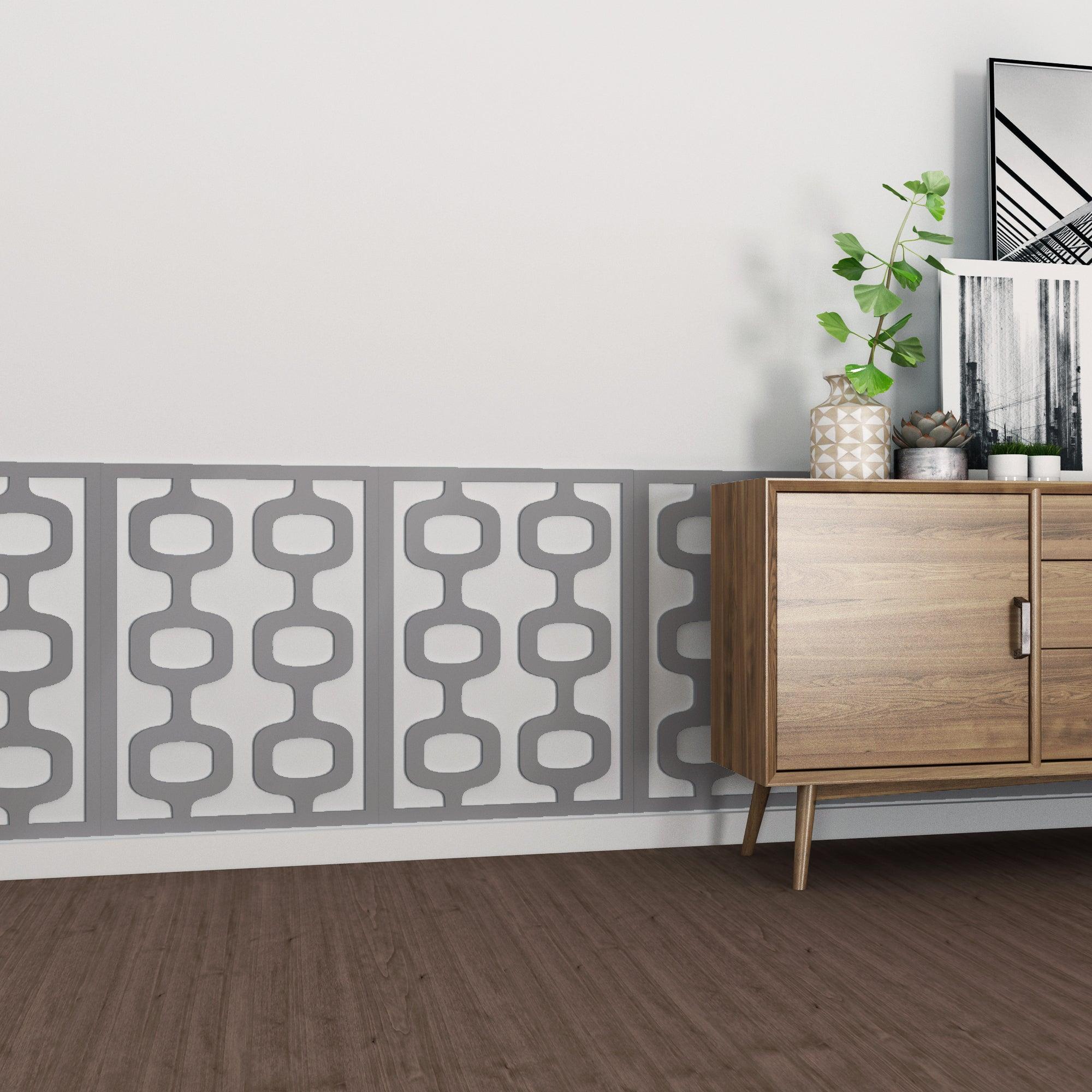 70s Style Wainscot Panels - PRHOMZ