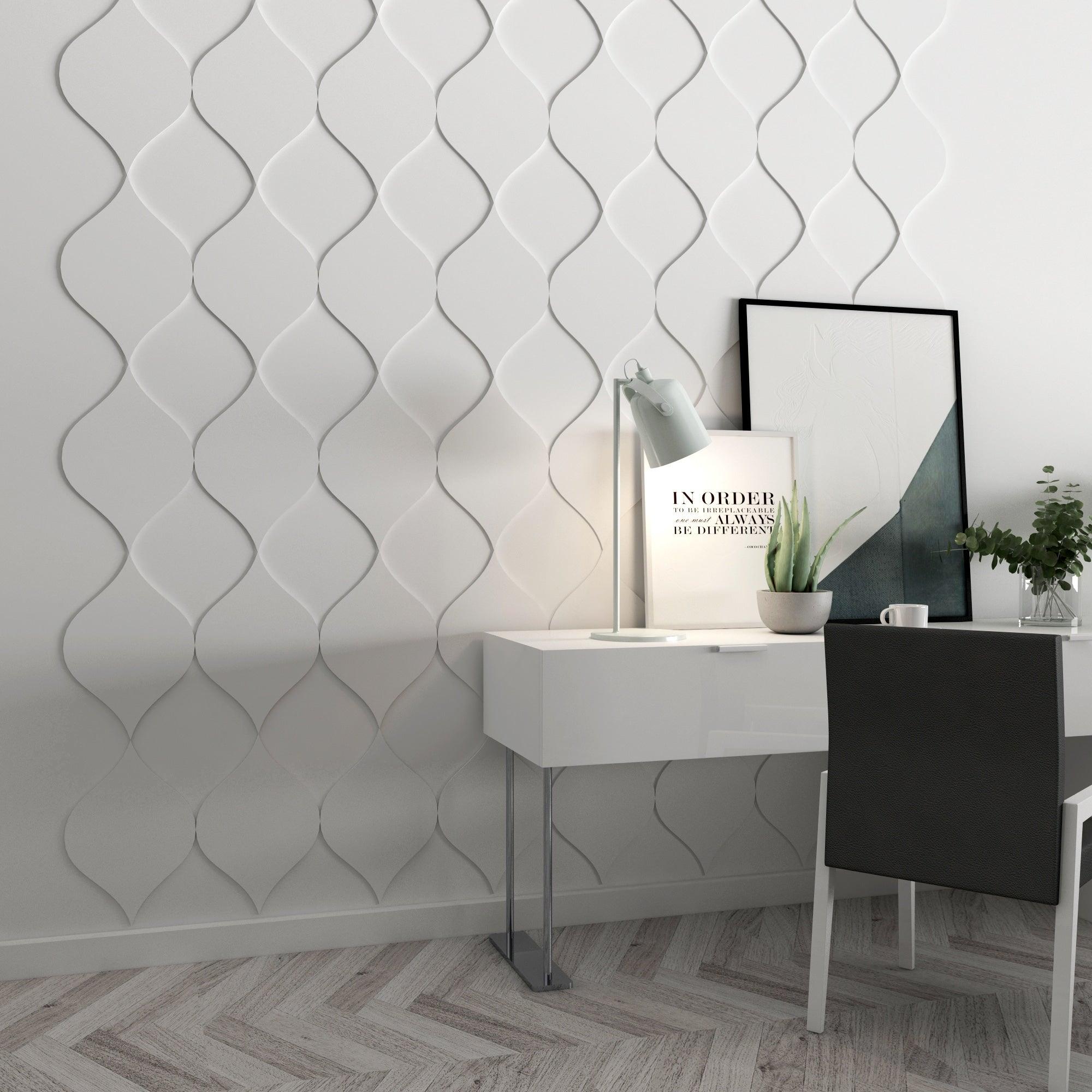 Wave Mid Century Wall Panels - PRHOMZ