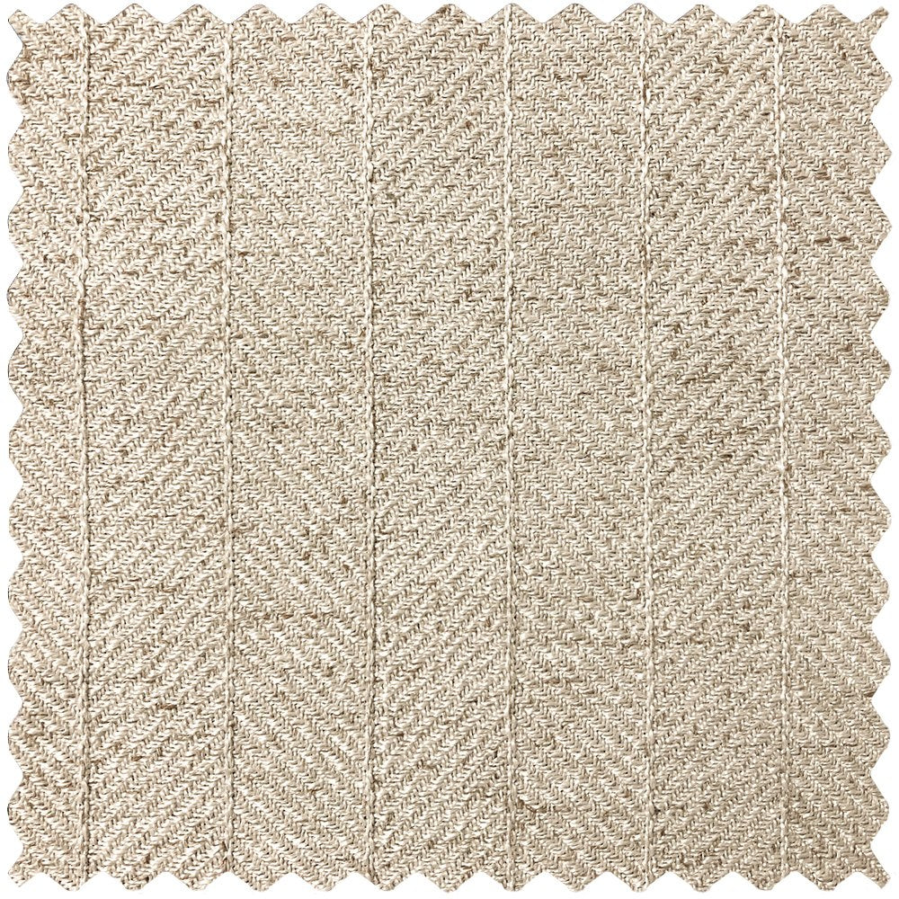 Evan Soft Linen Blend Herringbone Textured Curtains