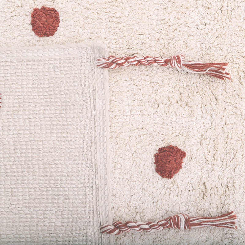 NÜMI Amber children's rug with dots