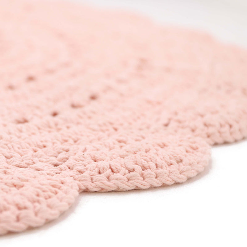 ALMA NUDE hand crochet children's rug
