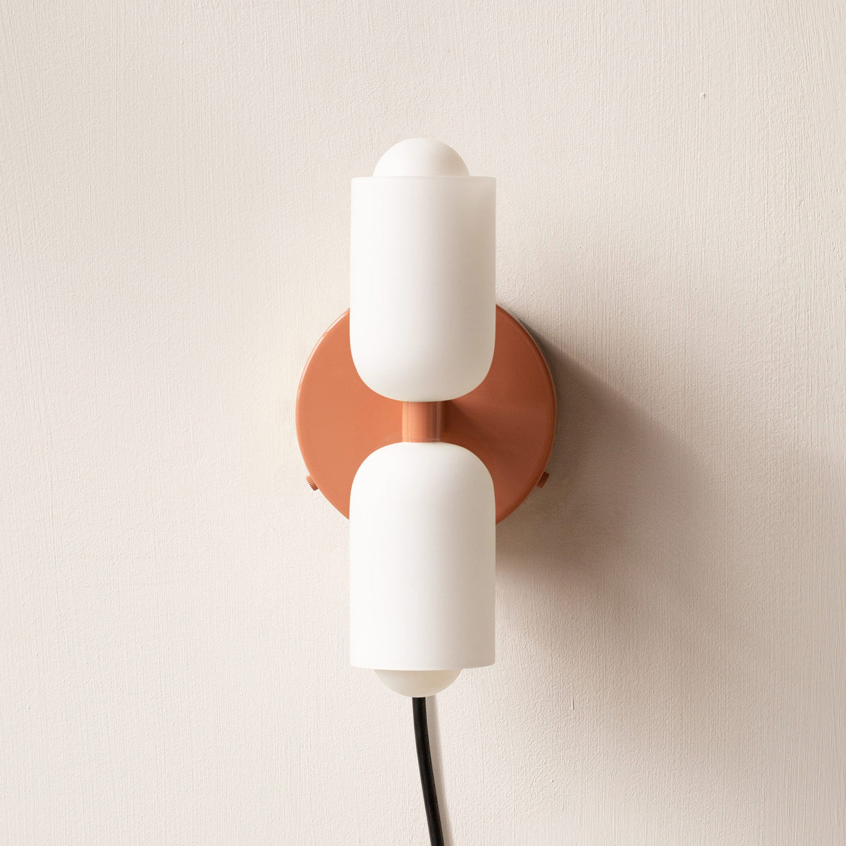 Up Down Wall Light Modern LED Wall Sconce with Acrylic Shades