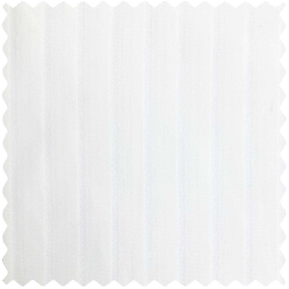Kerry Striped White Sheer Curtains