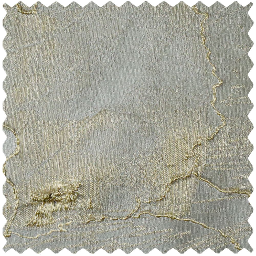 Lennon Embossed Withered Lotus Abstract Curtains
