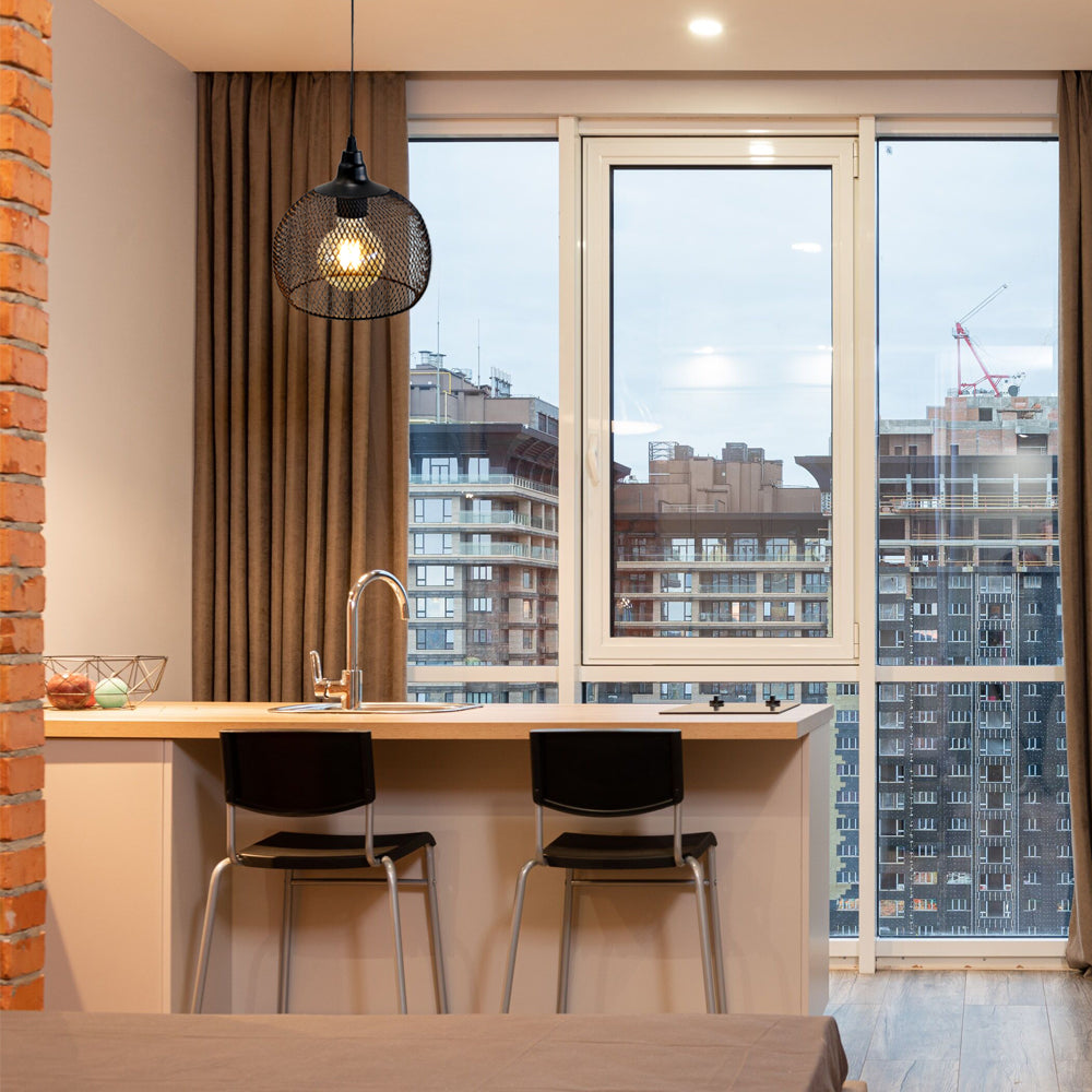 8.5"H Battery Powered Decorative Pendant Lamp(Round)-4