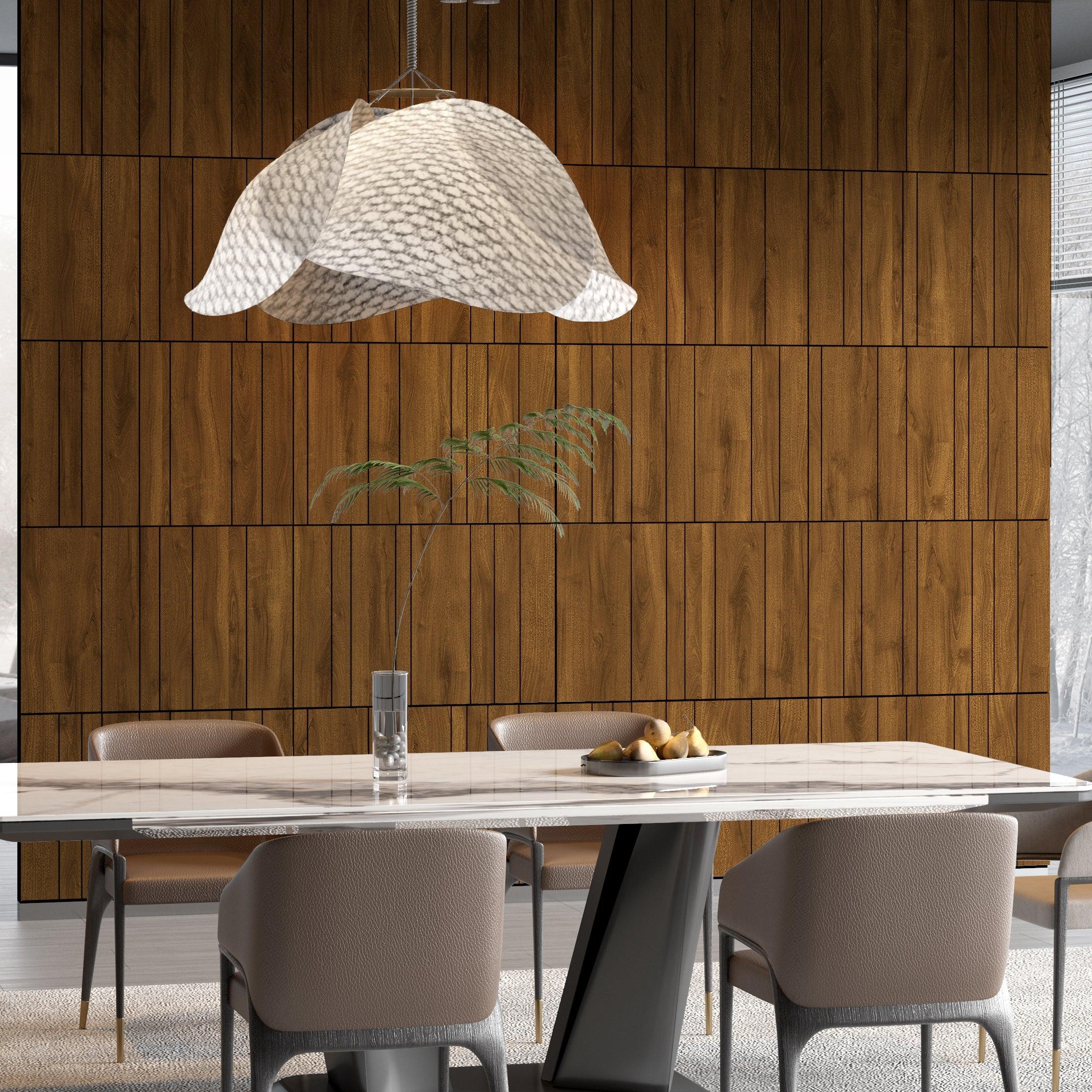 Dark Wood Decorative Panels - PRHOMZ