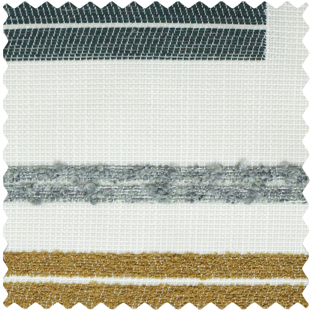 Nova Aesthetic Linen Cotton Striped Curtains