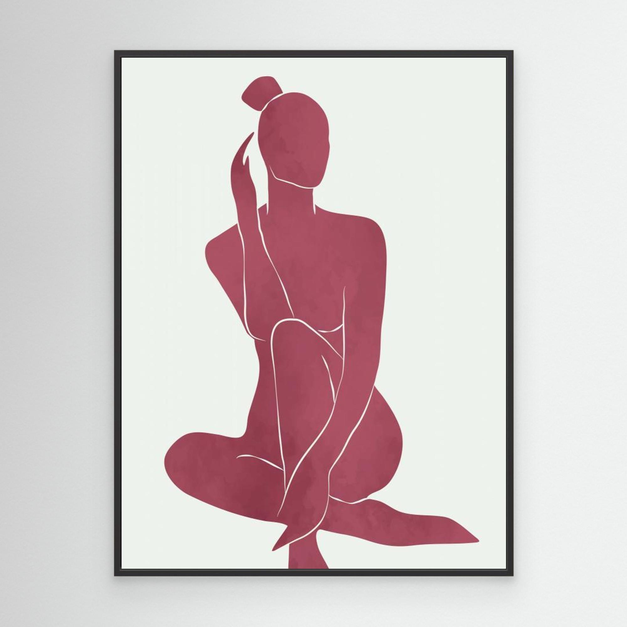 Henri Matisse Minimal Woman #3 by Jay Stanley