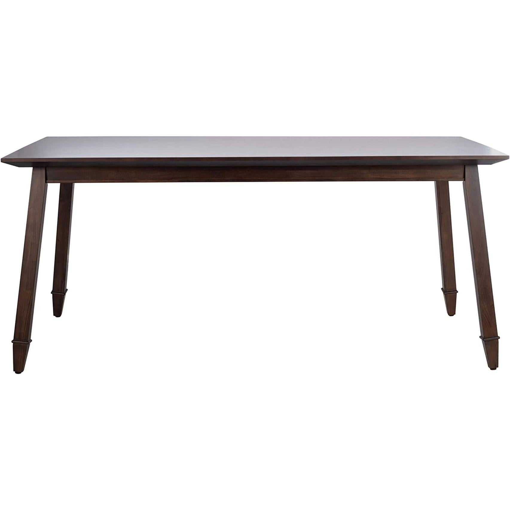Brayson Walnut Rectangular Dining Table 67 Inch Wide
