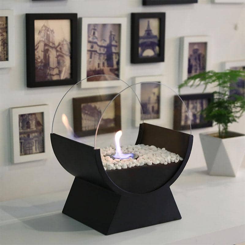 13.5" Tall Portable Tabletop Fireplace-1