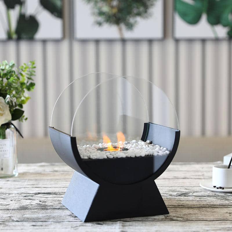 13.5" Tall Portable Tabletop Fireplace-0