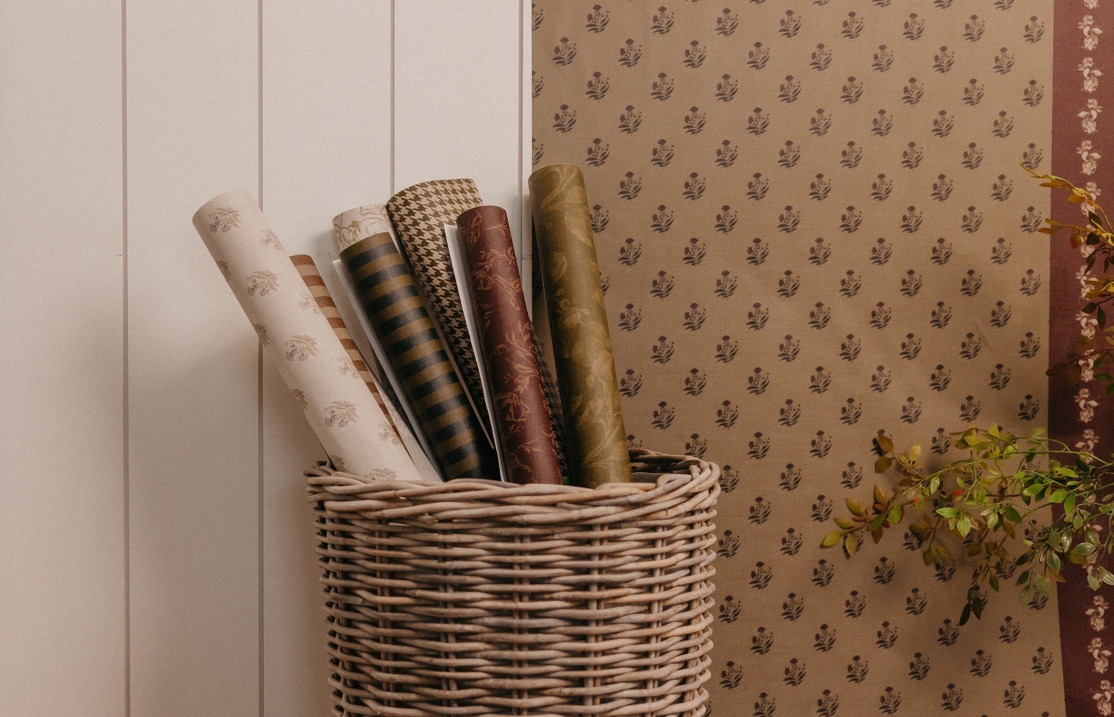 Savile Row Wallpaper by Safari Natalia x Taddy Mikelaites
