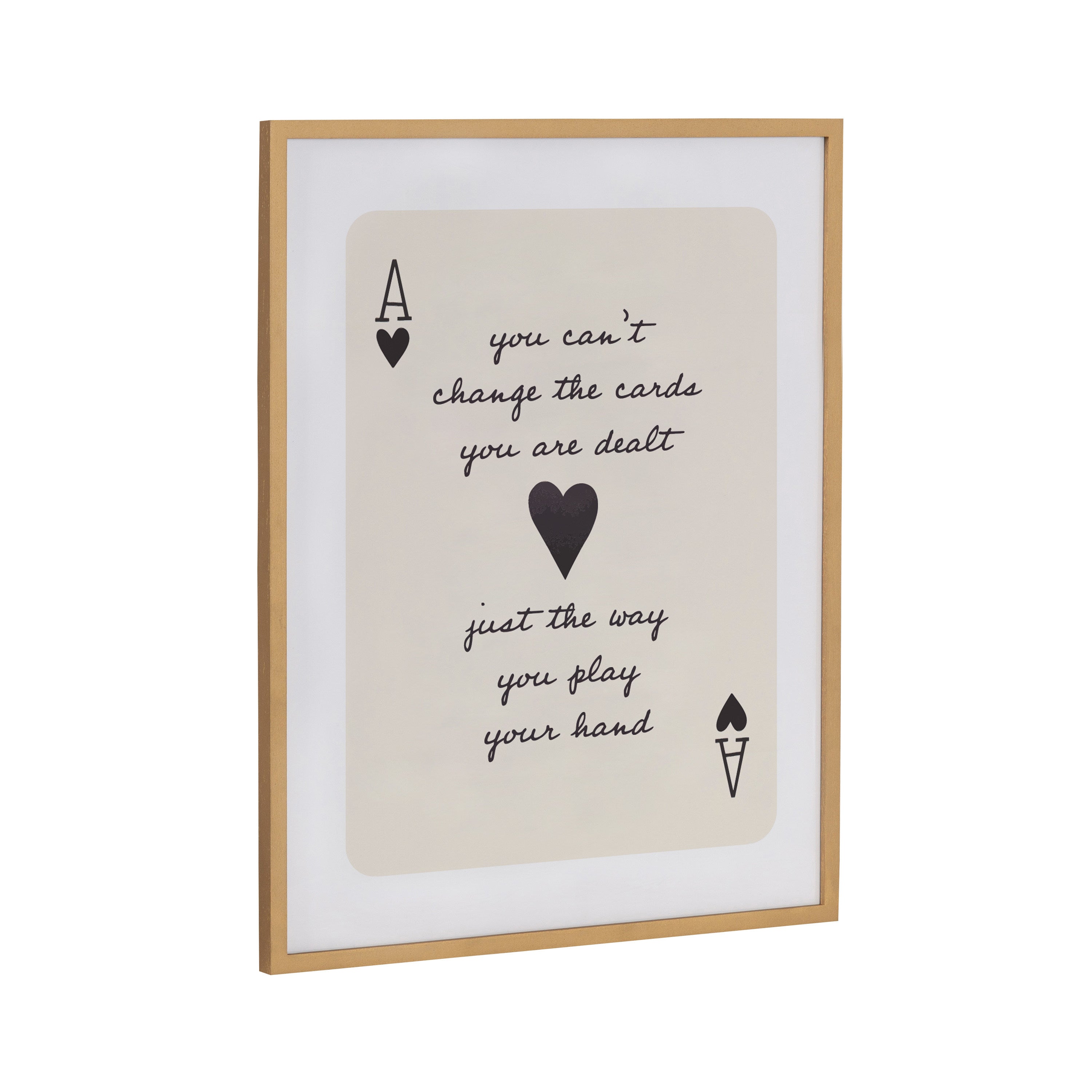 Gallery Ace of Heart Cards Positive Quote Print by The Creative Bunch Studio