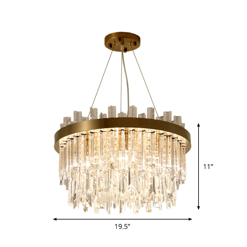 Sophia's Modern Crystal Chandelier