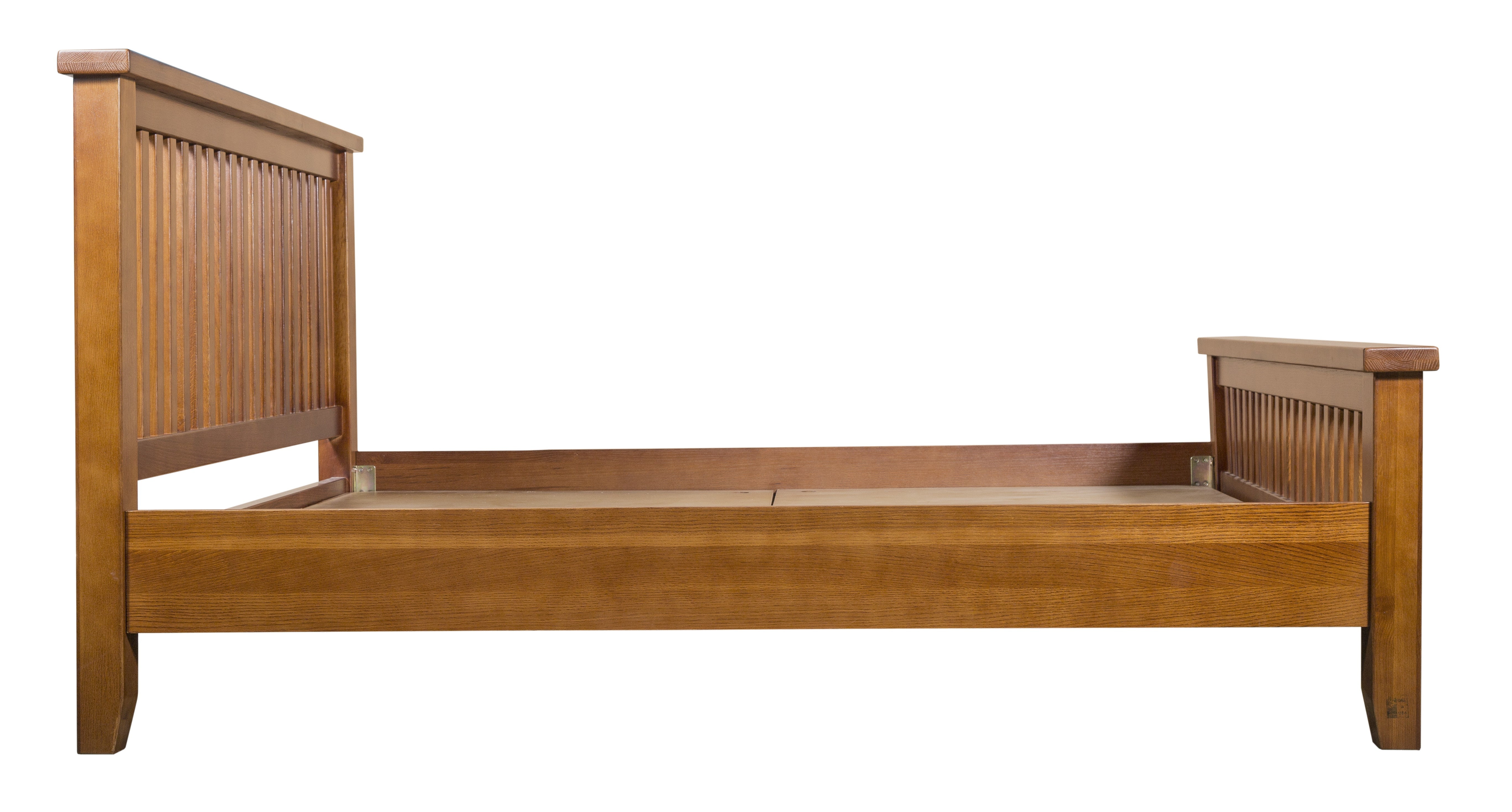 Mission Oak Slat Bed - Michael's Cherry