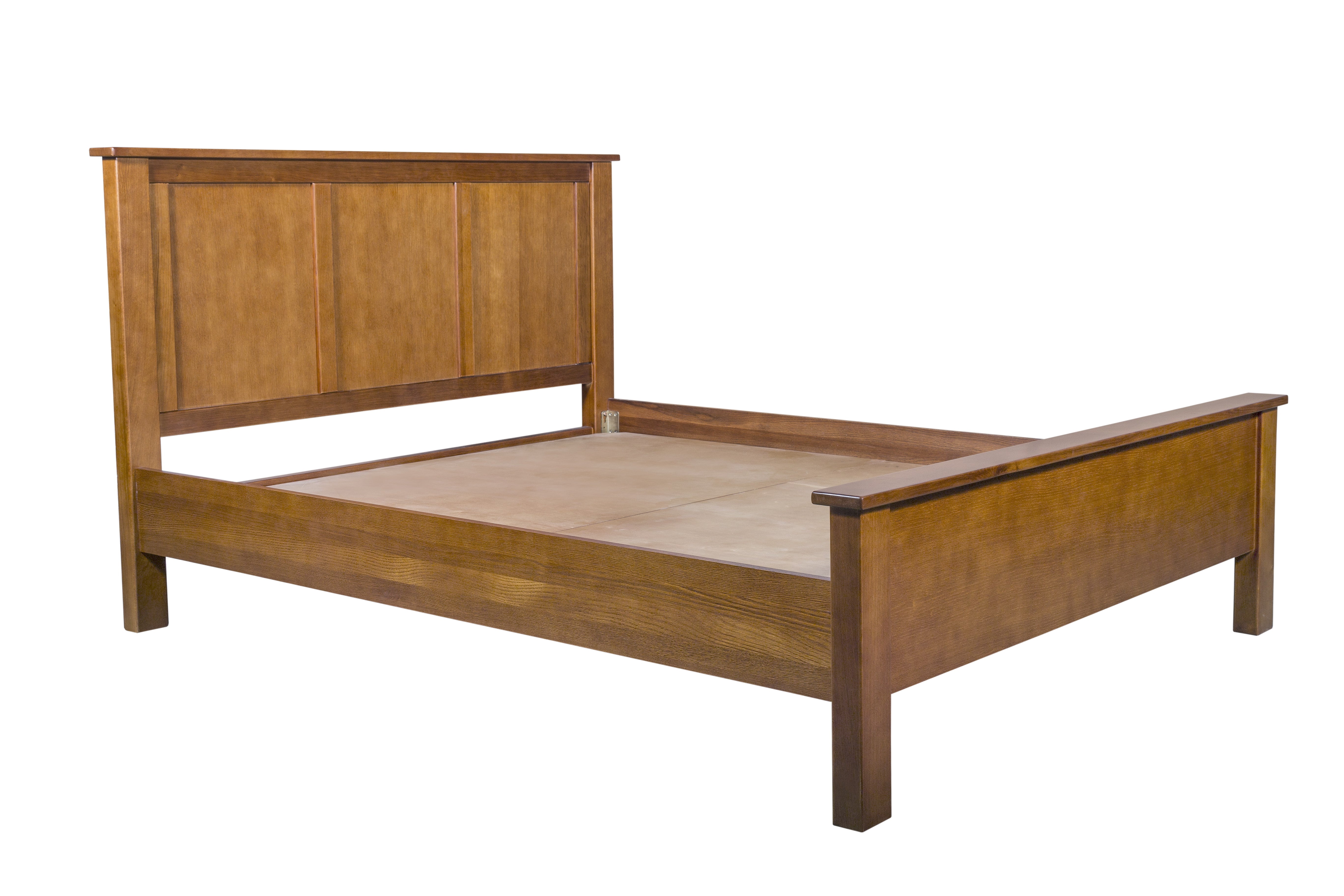 Mission Oak Panel Bed - Michael's Cherry