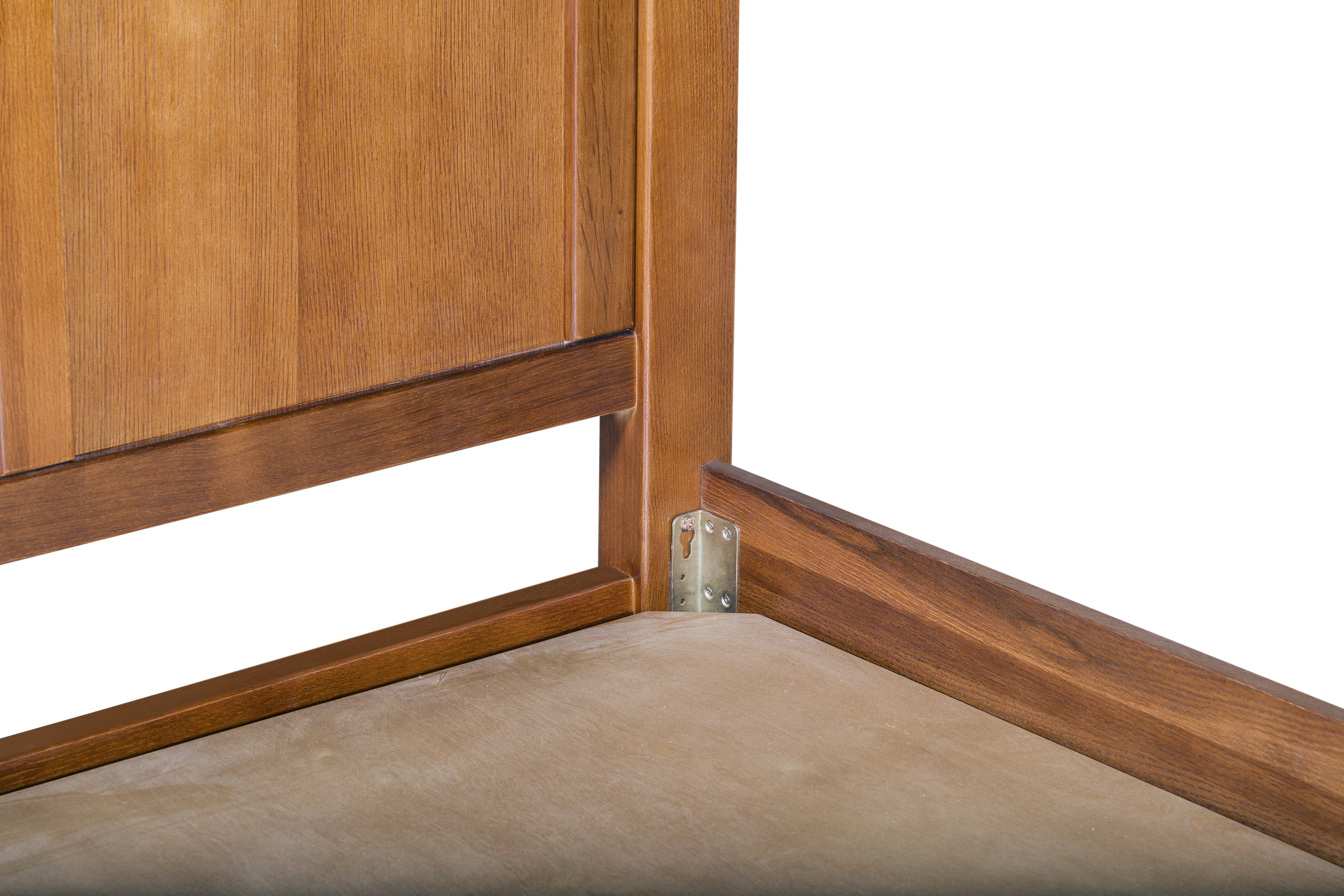 Mission Oak Panel Bed - Michael's Cherry