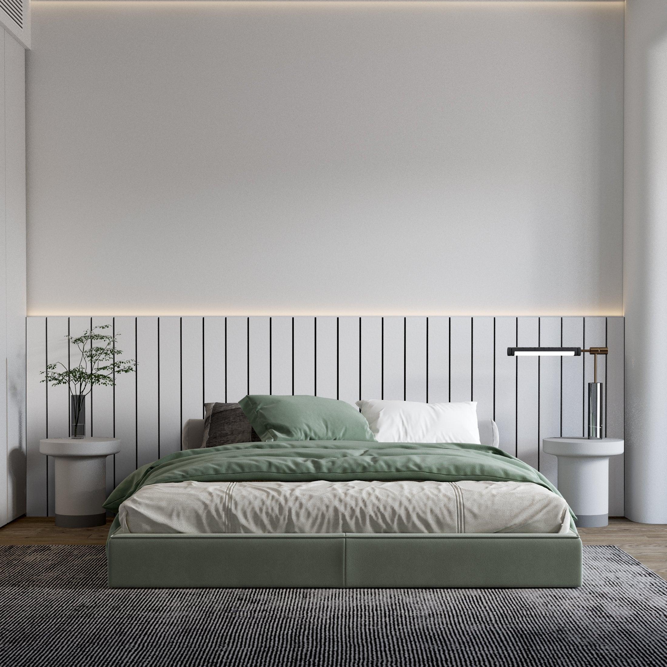 White & Black Headboard Bars - PRHOMZ