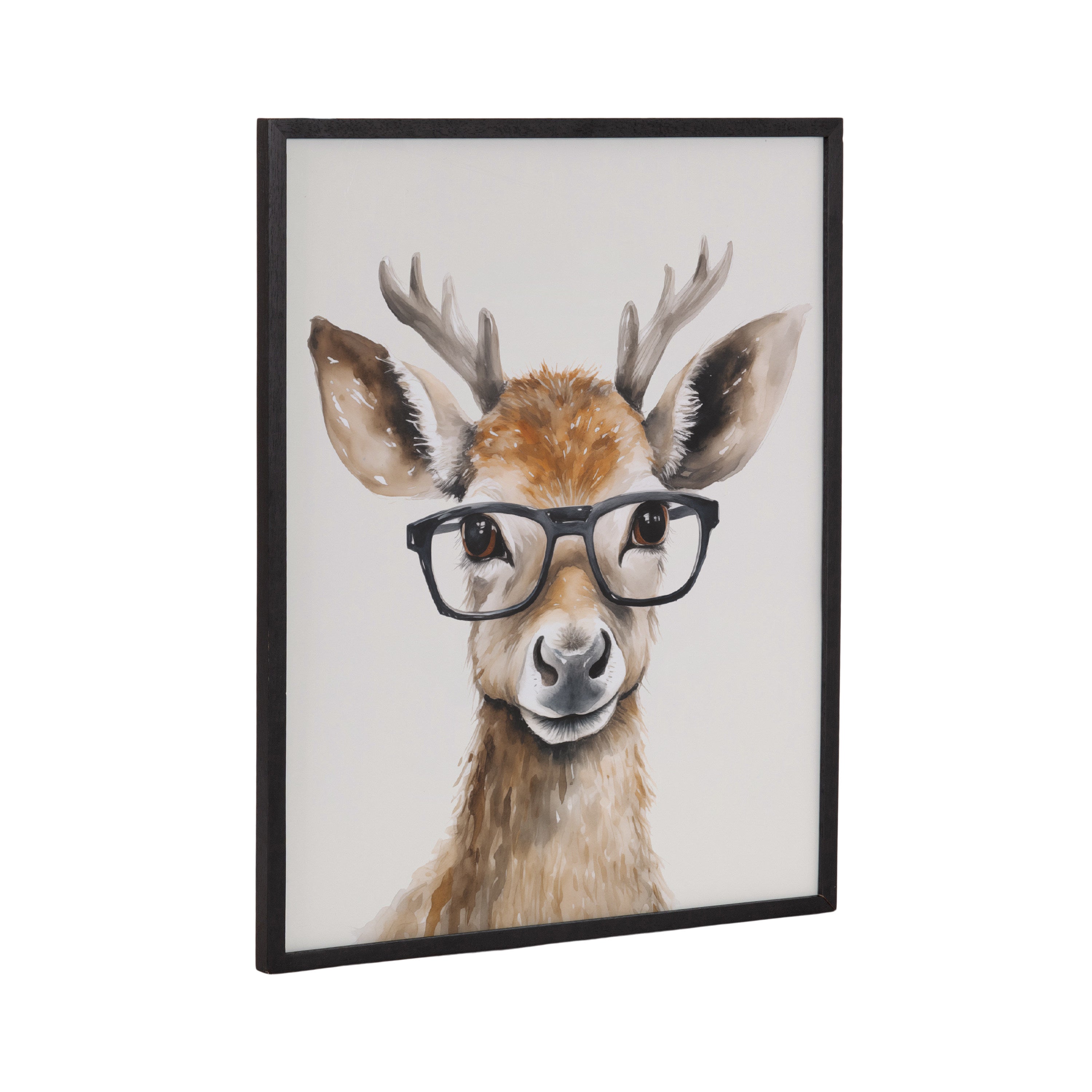 Gallery Cute Deer Wearing Glasses Print by The Creative Bunch Studio