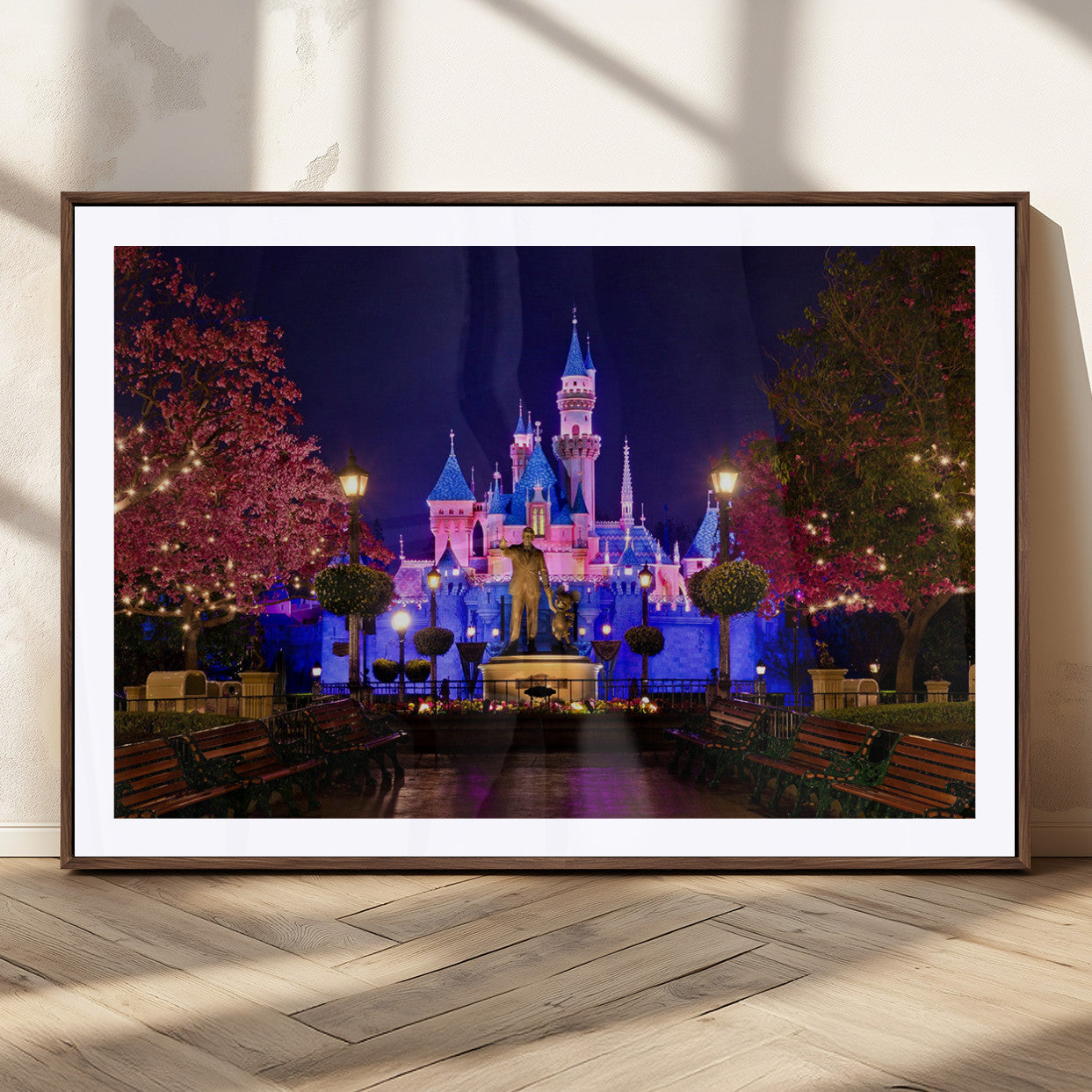 Castle Large Wall Art Disney Magic Kingdom Kids Room Decor -