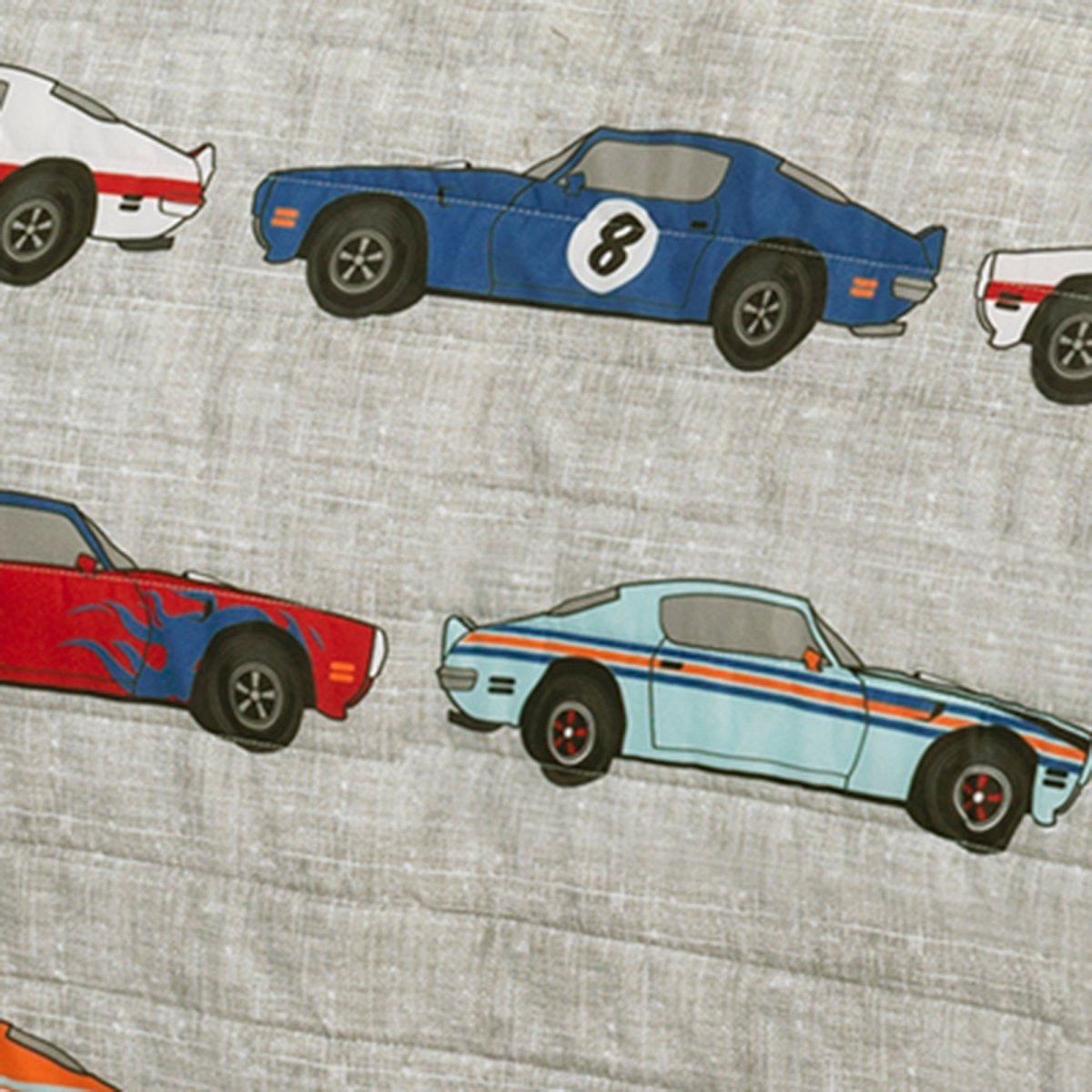 Race Cars Quilt Set