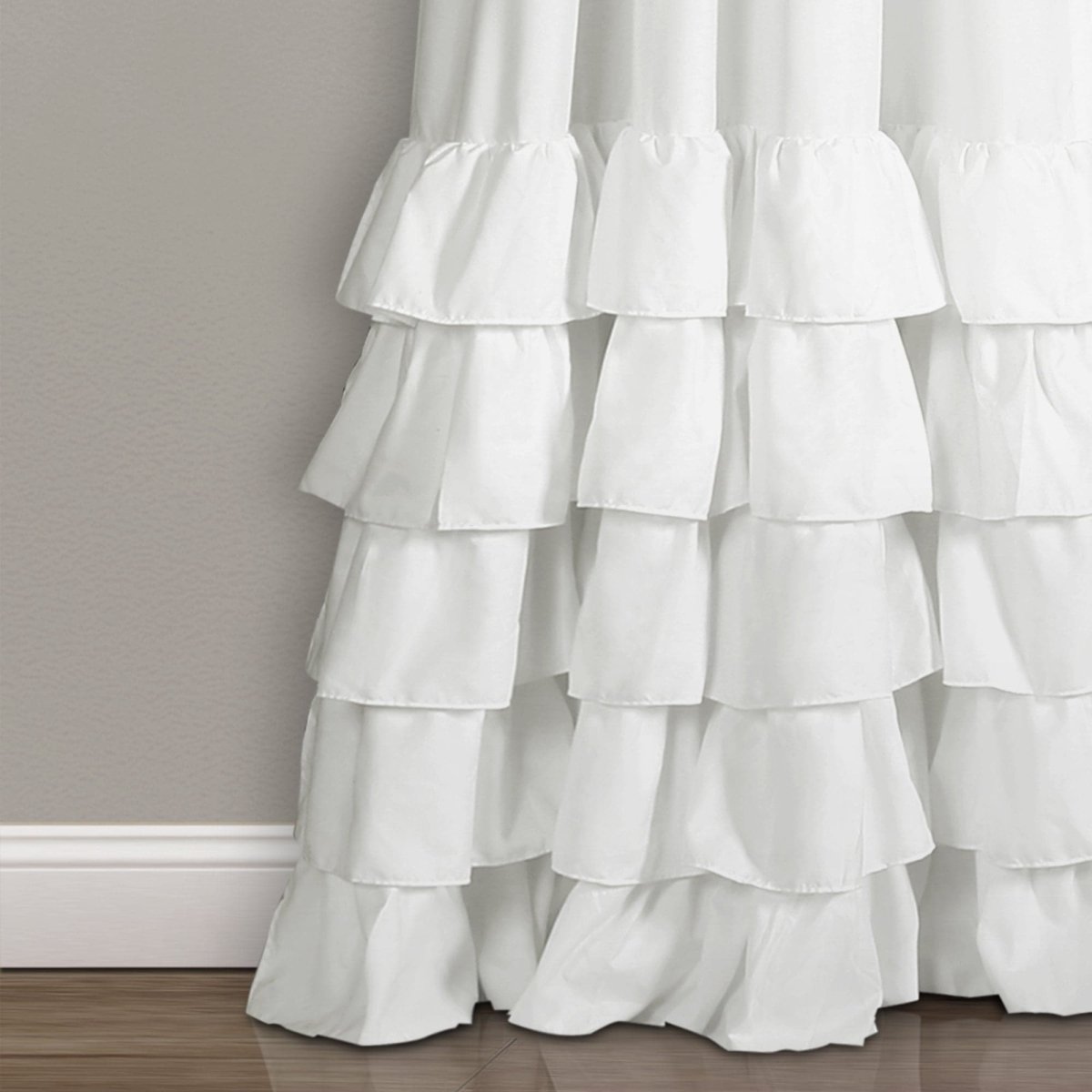Allison Ruffle Curtain Set