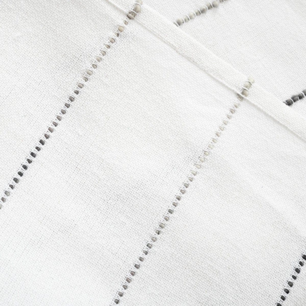 Ombre Stripe Yarn Dyed Recycled Cotton Blend Throw