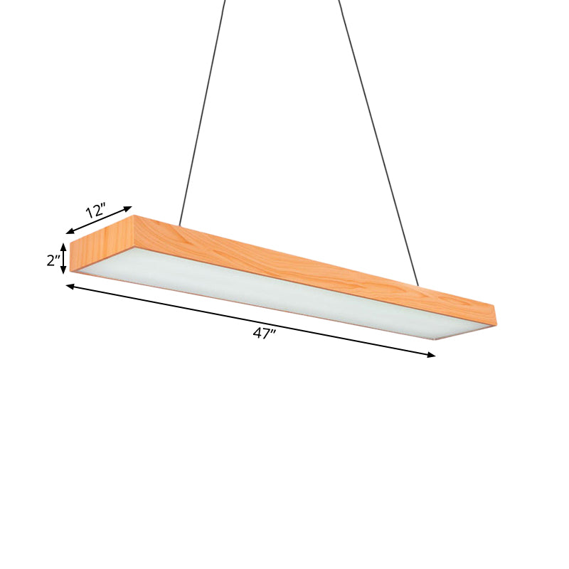 Julianna Minimalism Meets Warmth: Wooden LED Pendant Lamp